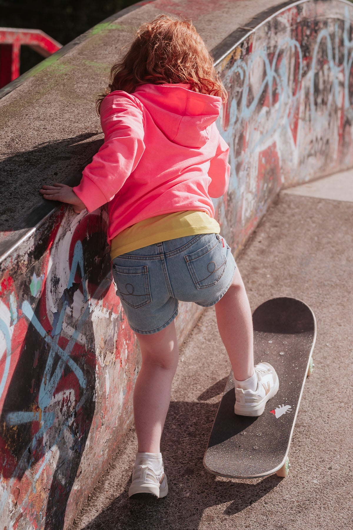 Hoodie Mila Neon Roze - TYGO&vito