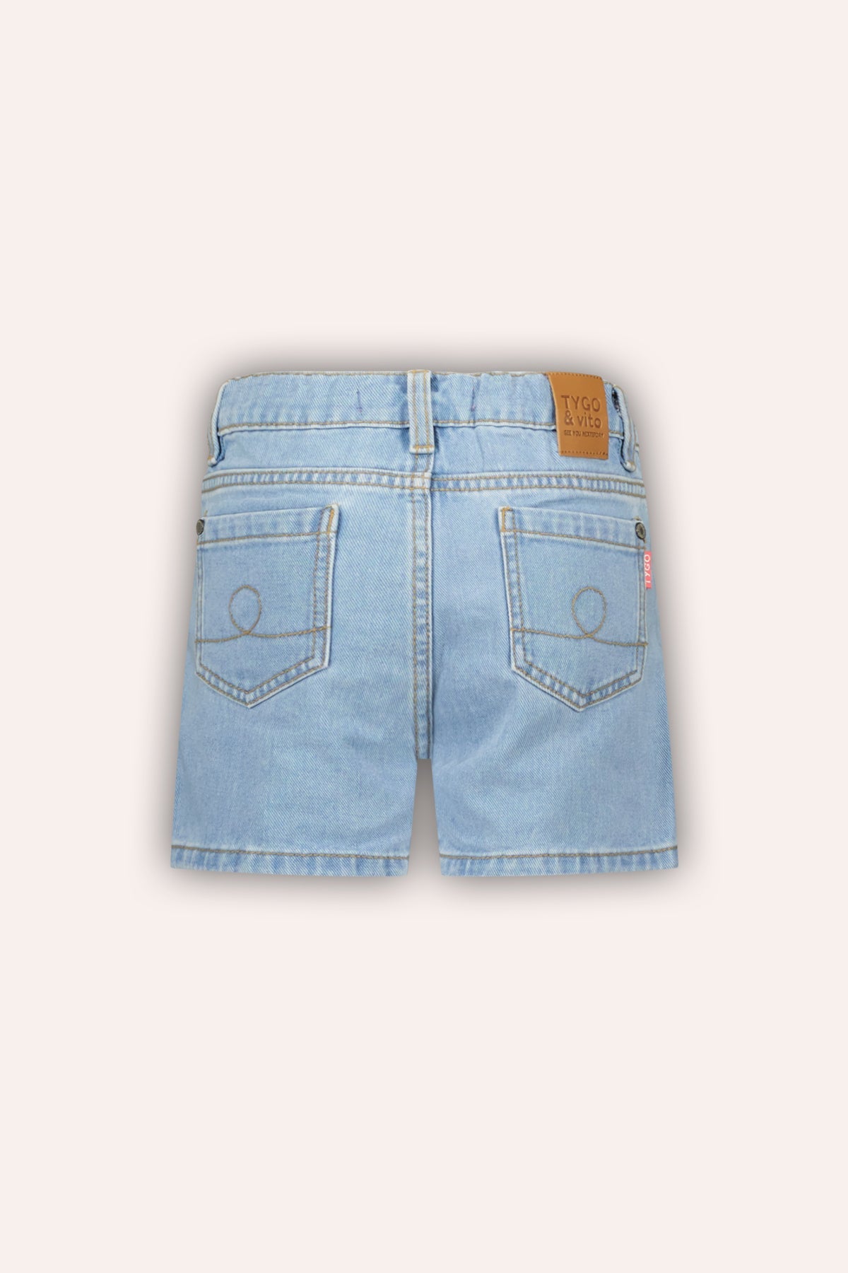 Denim Short Jenna Vintage Blue - TYGO&vito