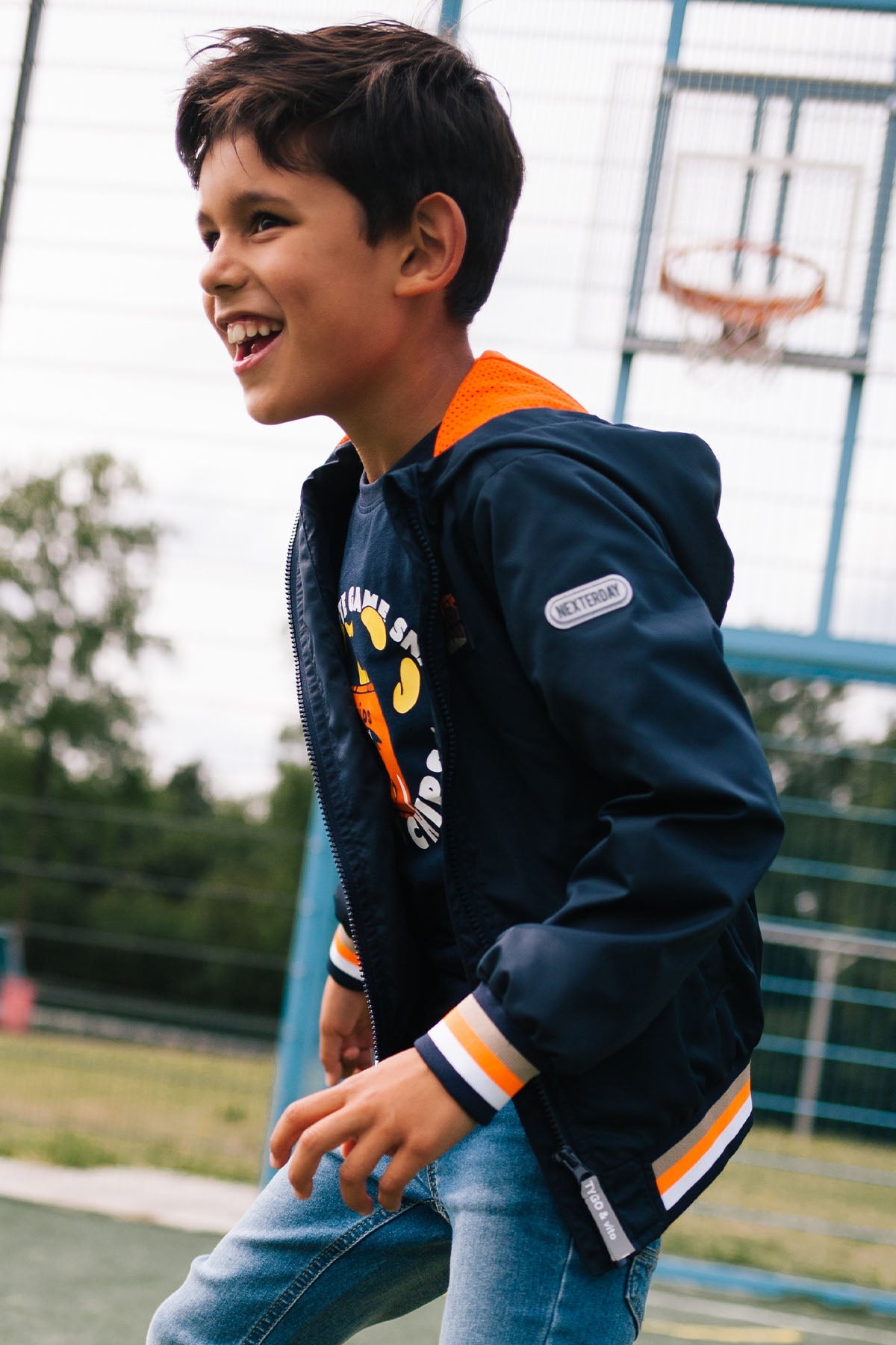 Jacket Jenoah Donker Blauw - TYGO&vito