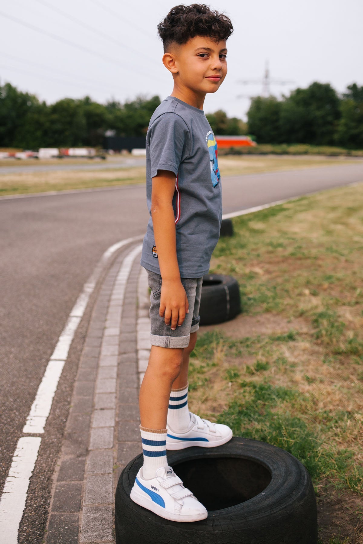 T-Shirt Wessel Grijs - TYGO&vito