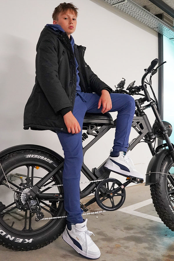 TYGO & vito Parka Bor Zwart