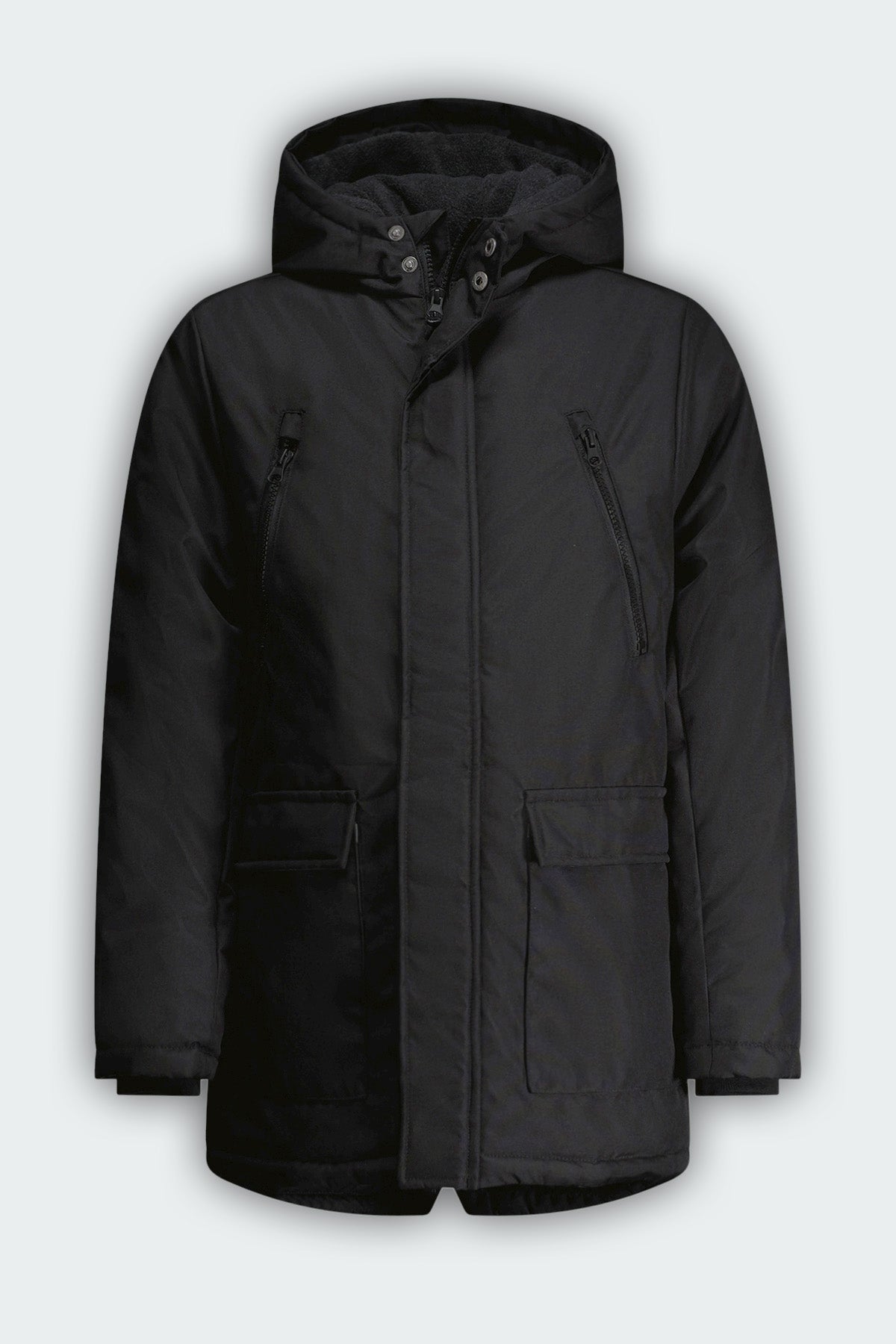 TYGO & vito Parka Bor Zwart