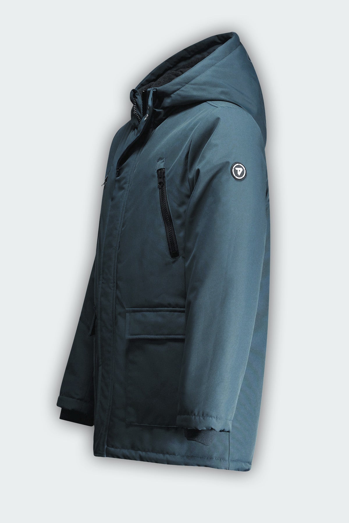 TYGO & vito Parka Bor Donkergroen