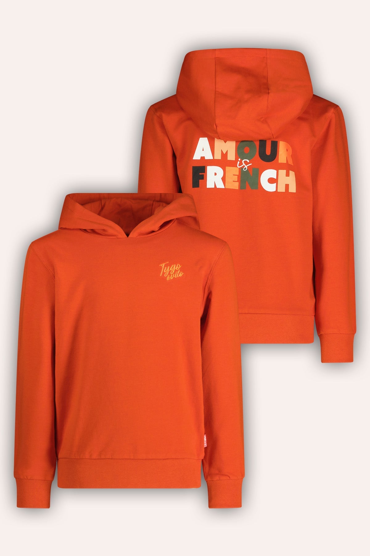 TYGO & vito Hoody Selma Warm Rood