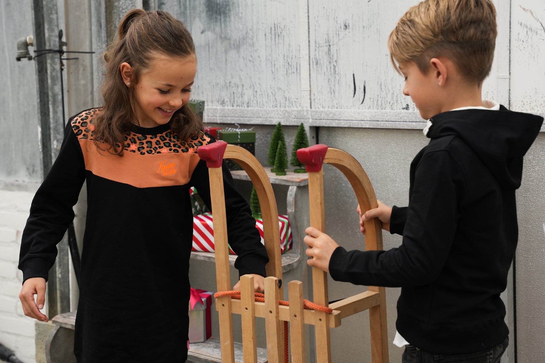 TYGO & vito Dress Demi Zwart