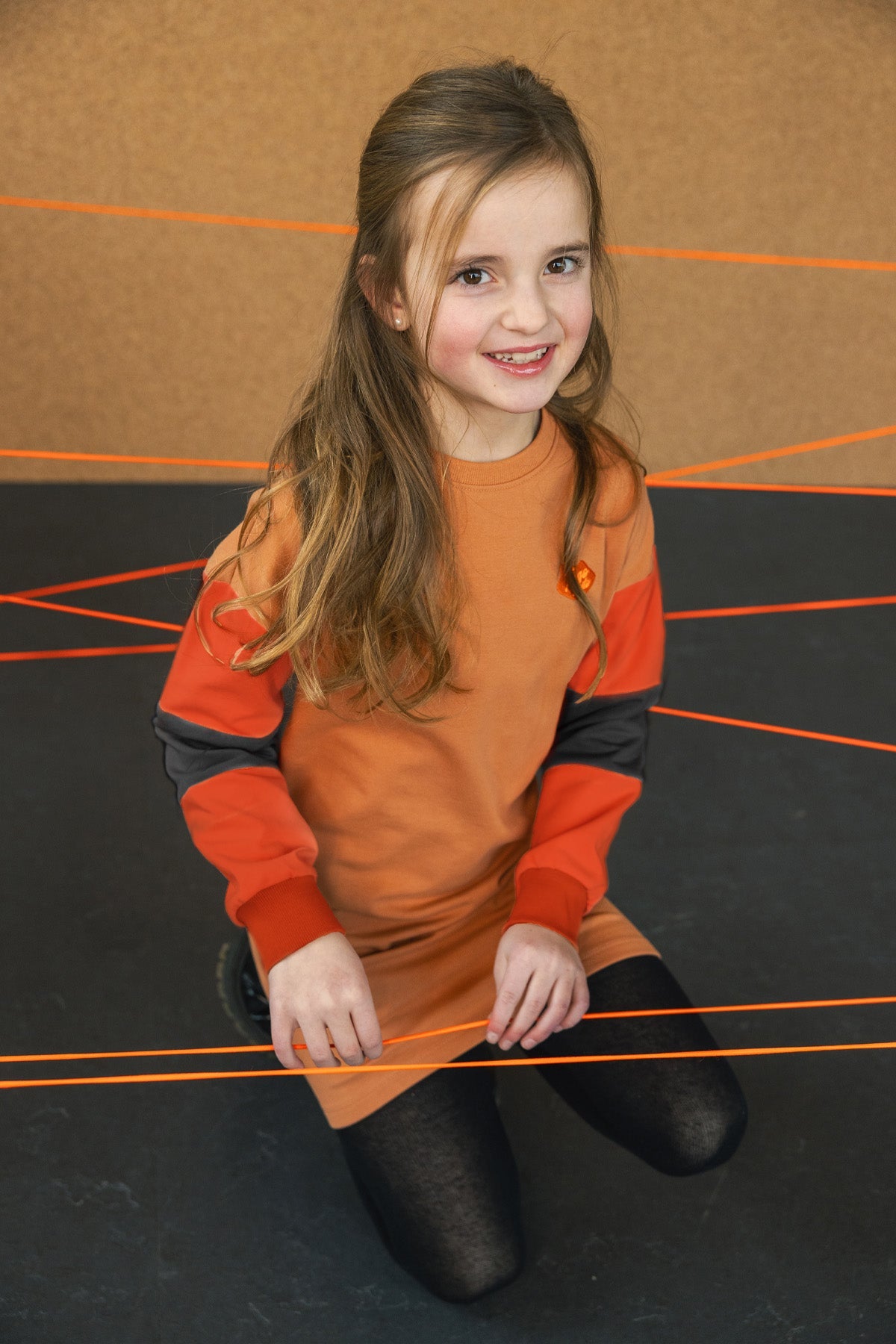 Dress Dunja Roestbruin - TYGO&vito