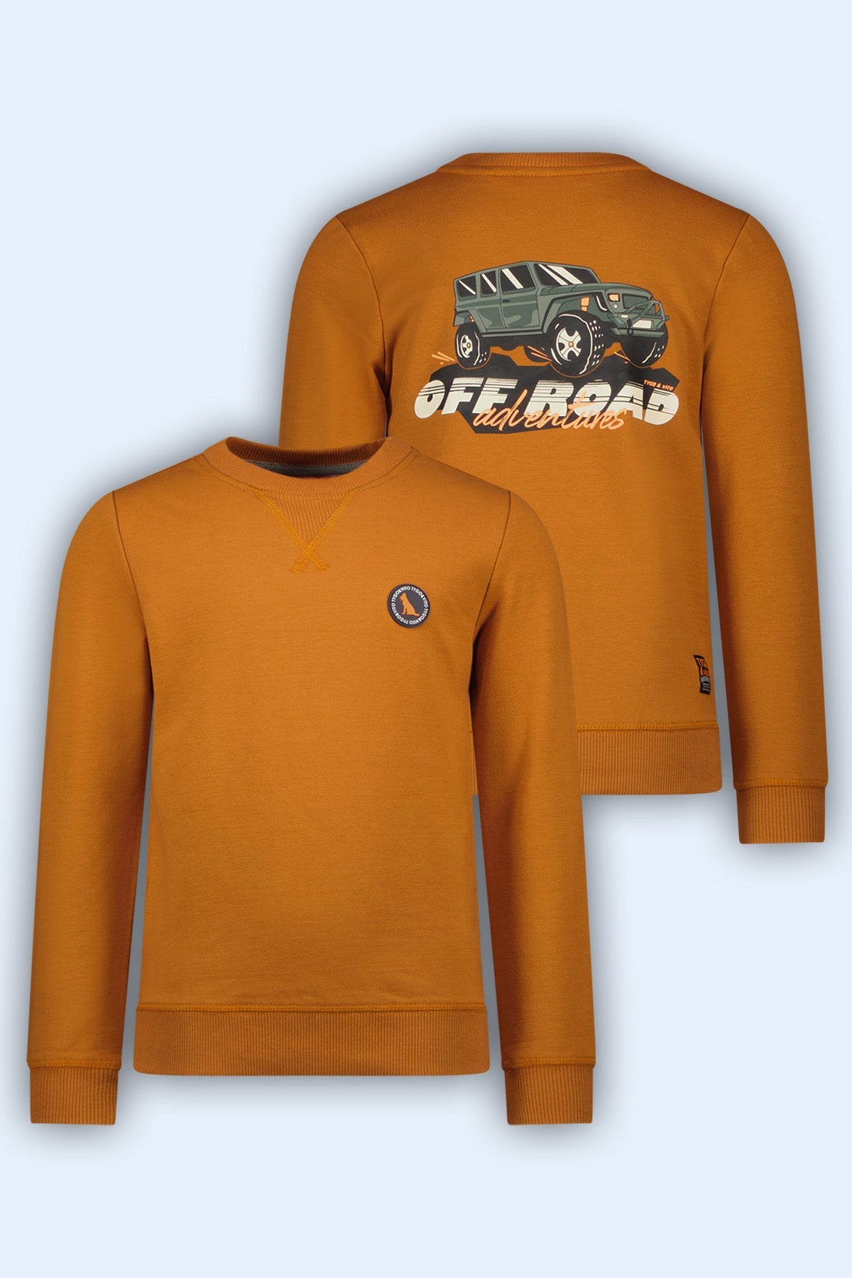 TYGO & vito Sweater Silver Clay Brown