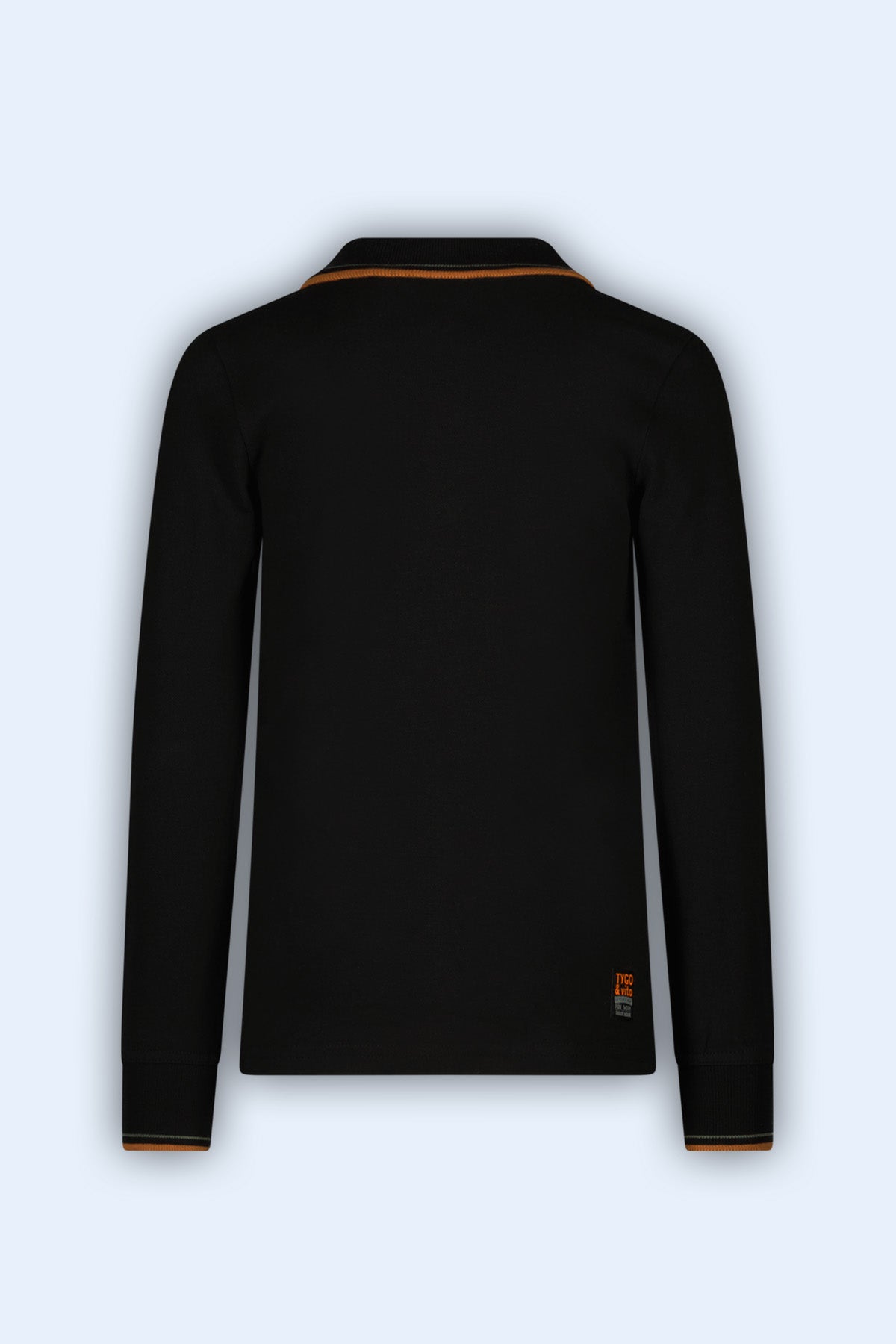 Polo Milano Zwart - TYGO&vito