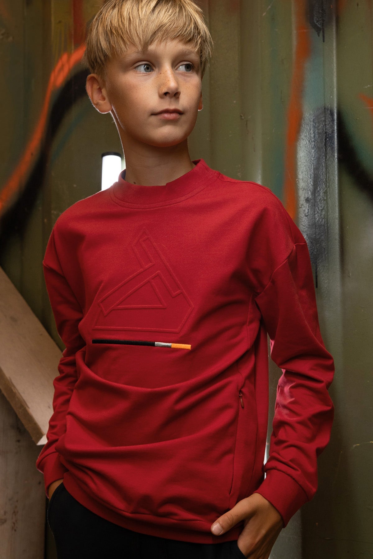 TYGO & vito Sweater Daan Rio Red