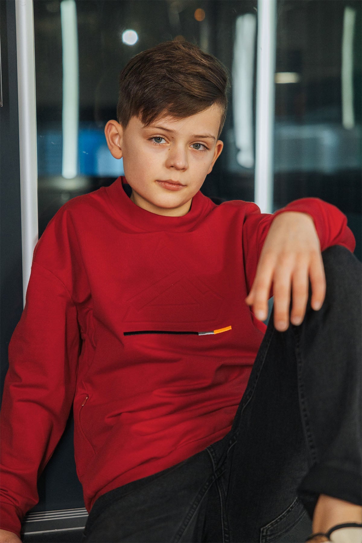 TYGO & vito Sweater Daan Rio Red