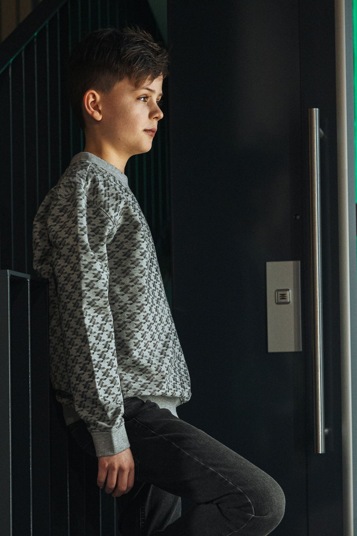 TYGO & vito Sweater Dev Grijs Melé