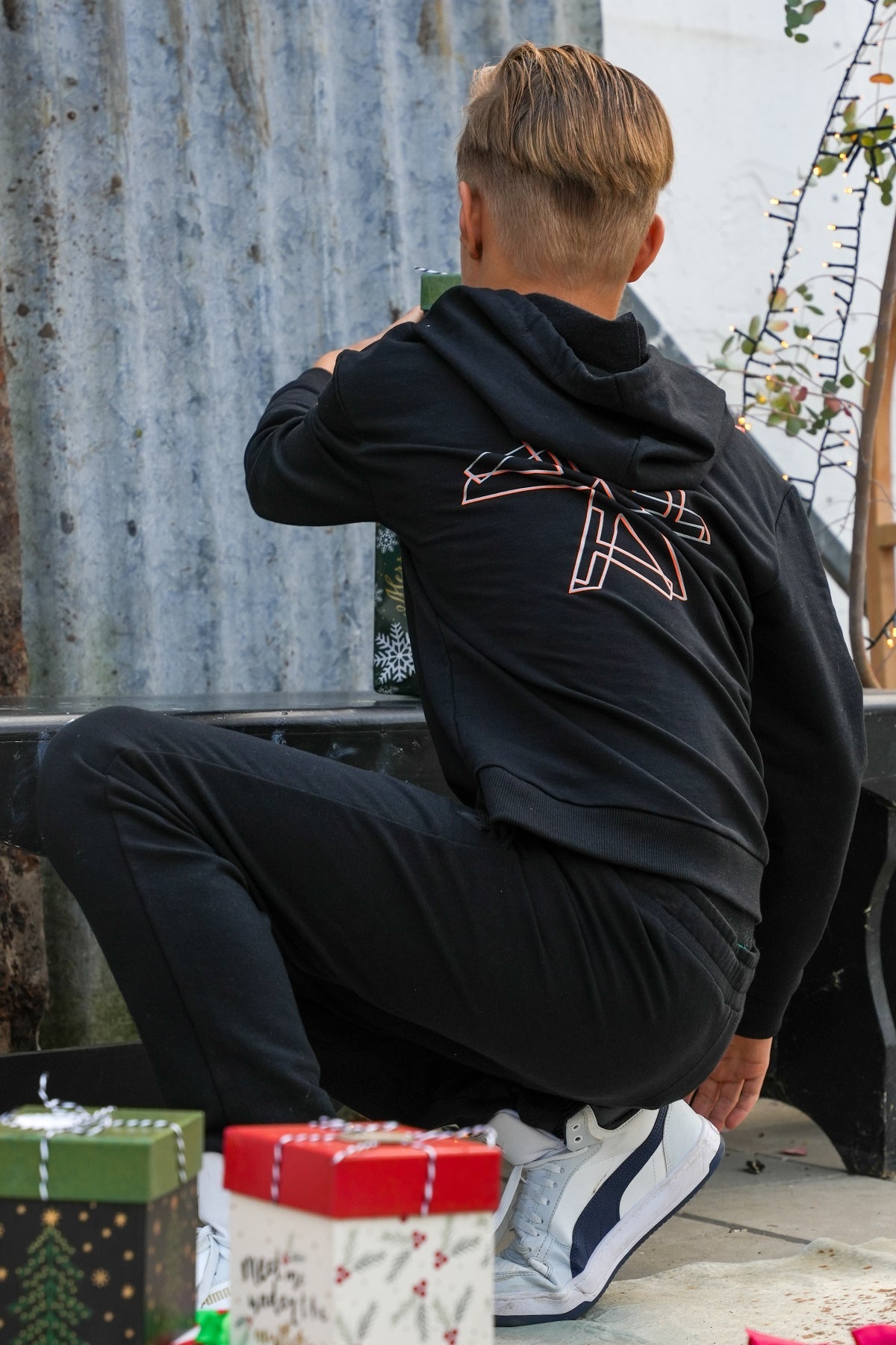 TYGO & vito Hoody Dexter Zwart