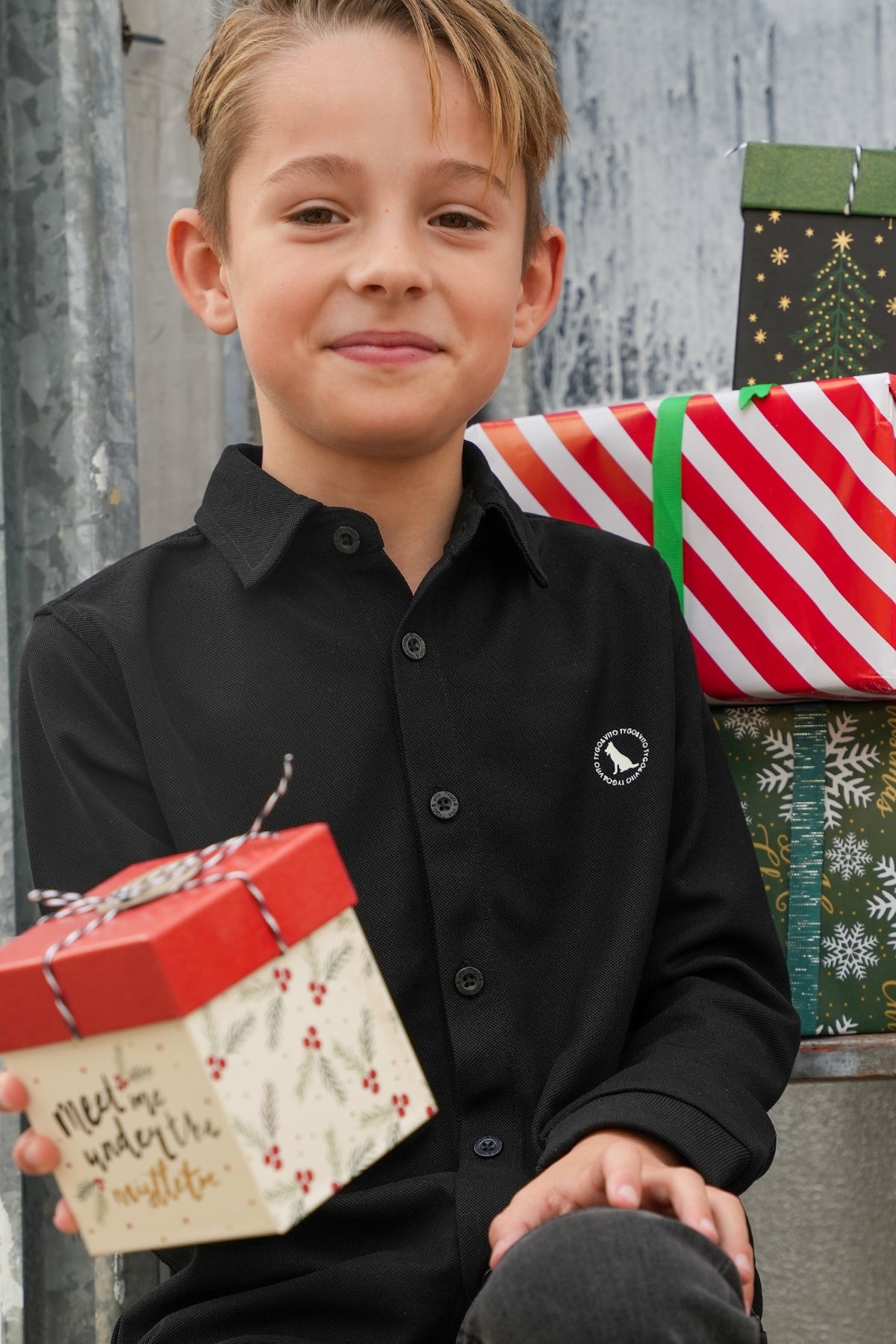 TYGO & vito Shirt Owen Zwart