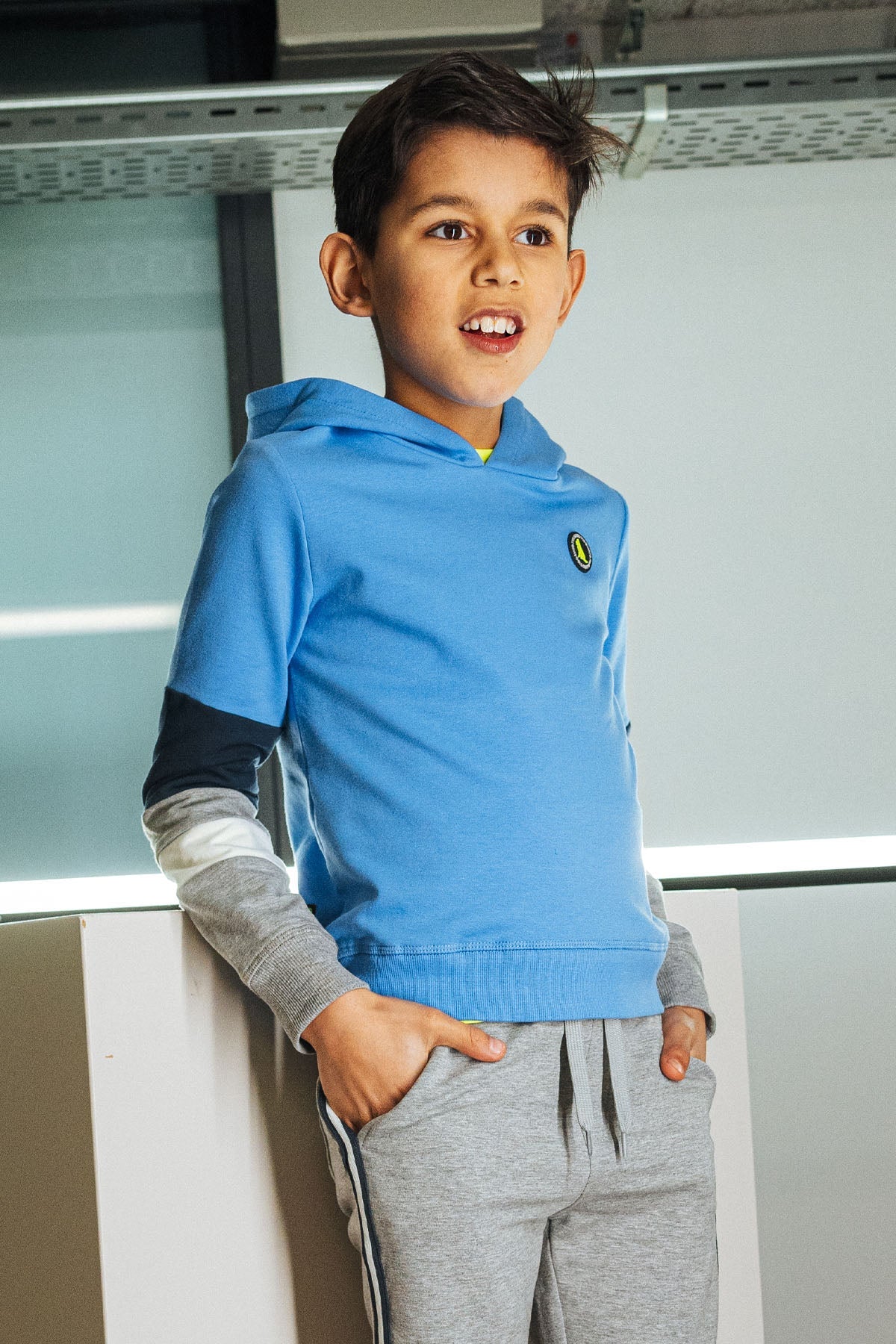 Tygo & Vito Hoody Hein Fel Blauw