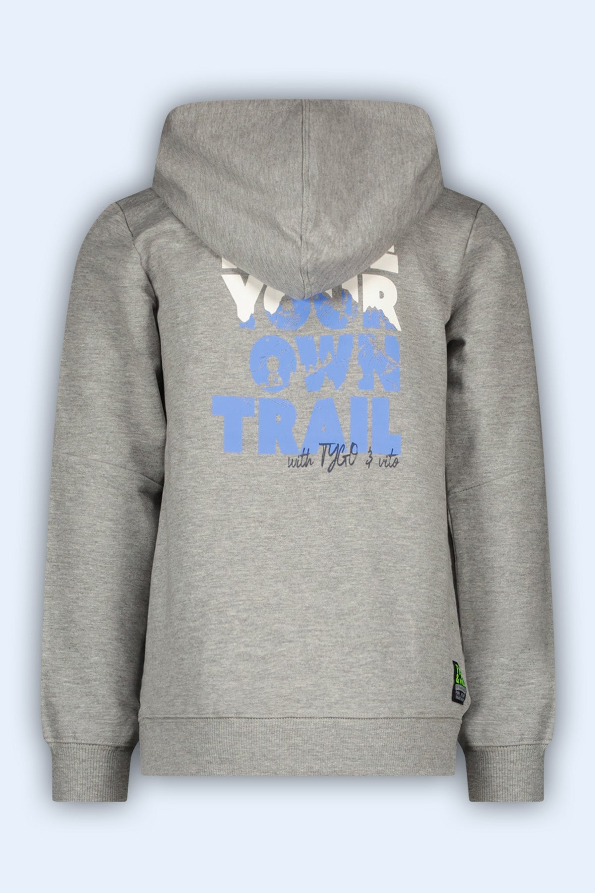 TYGO & vito Hoody Held Grijs Melé