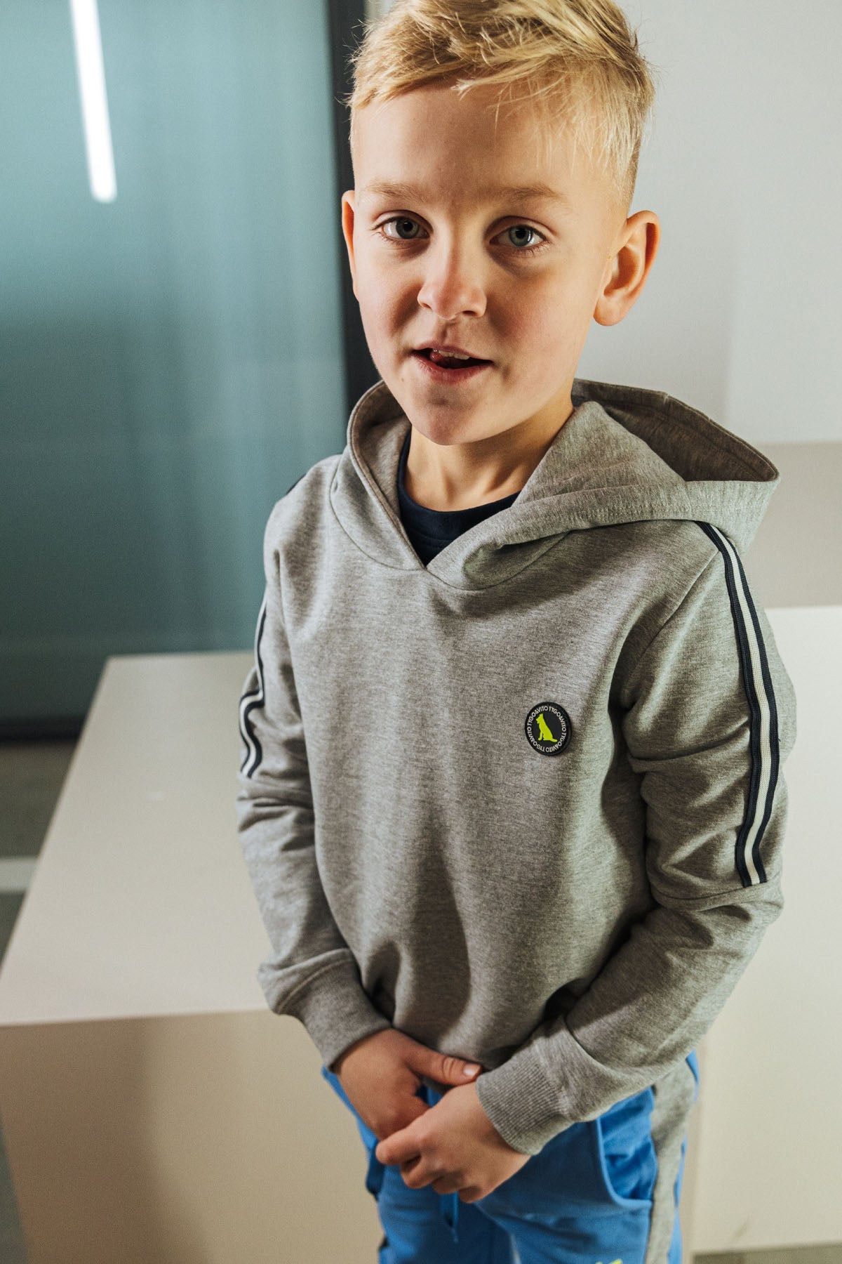 TYGO & vito Hoody Held Grijs Melé