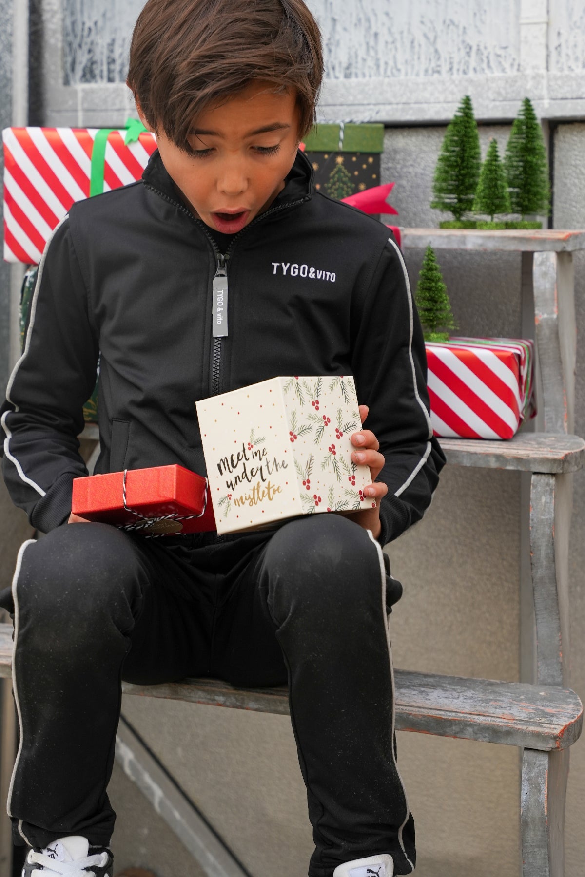 TYGO & vito Jogpants Boyd Zwart