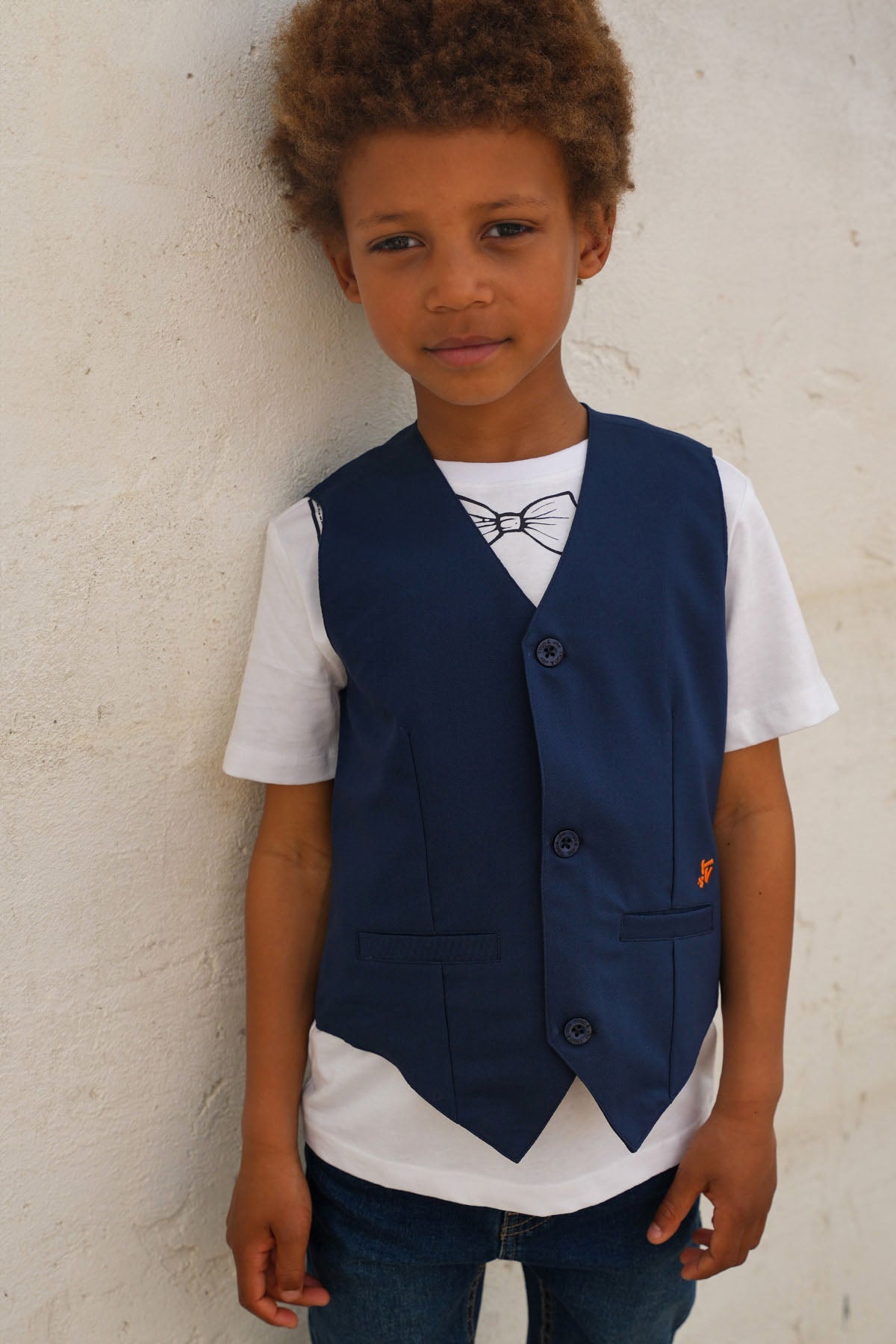 TYGO & vito Gilet Guy Navy