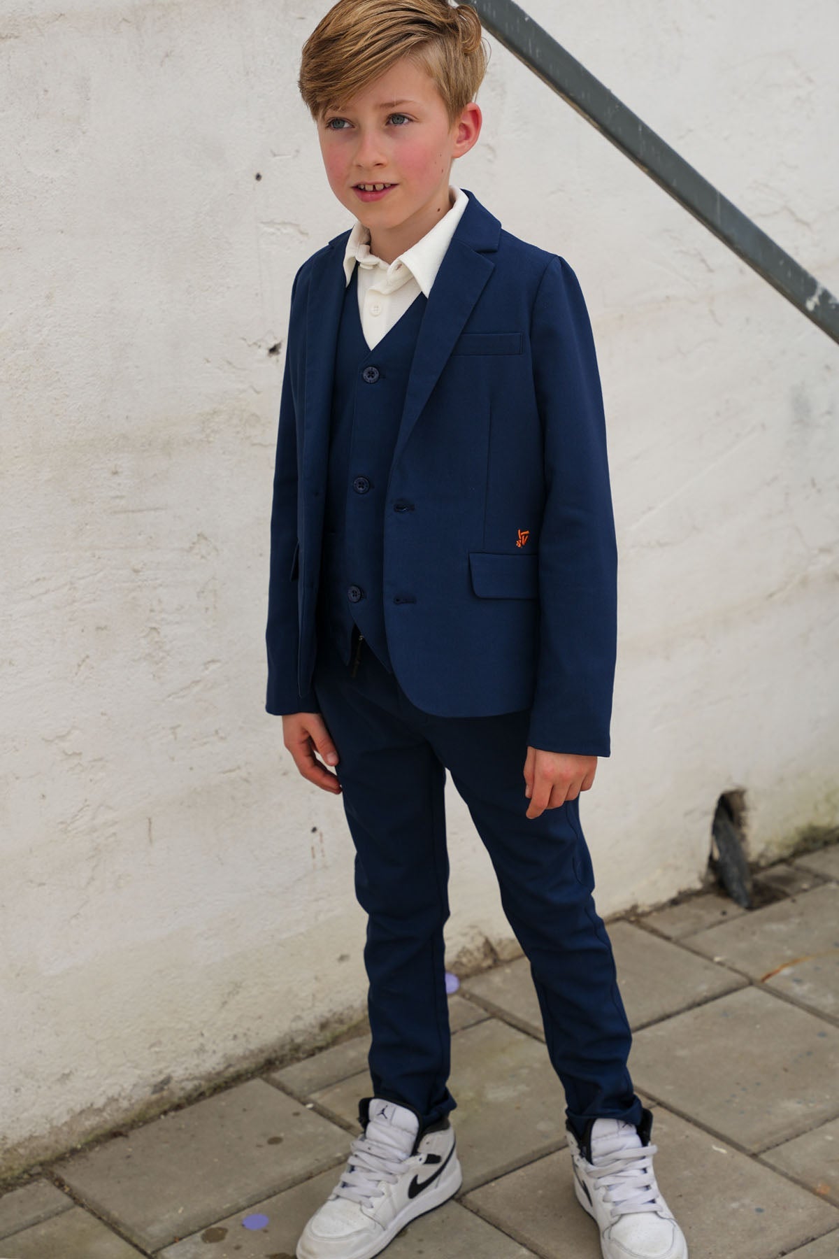 TYGO & vito Blazer Glen Navy