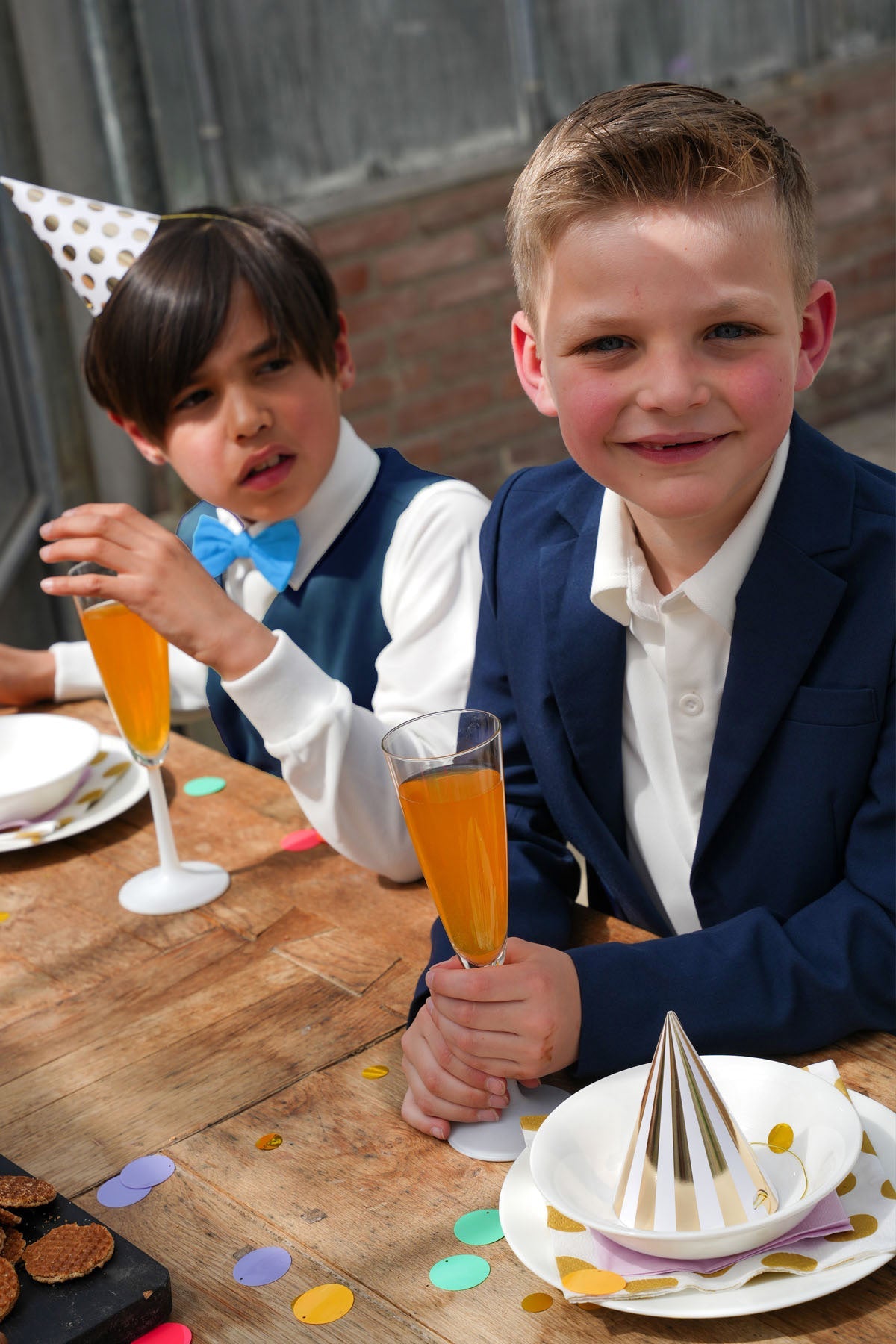 TYGO & vito Blazer Glen Navy