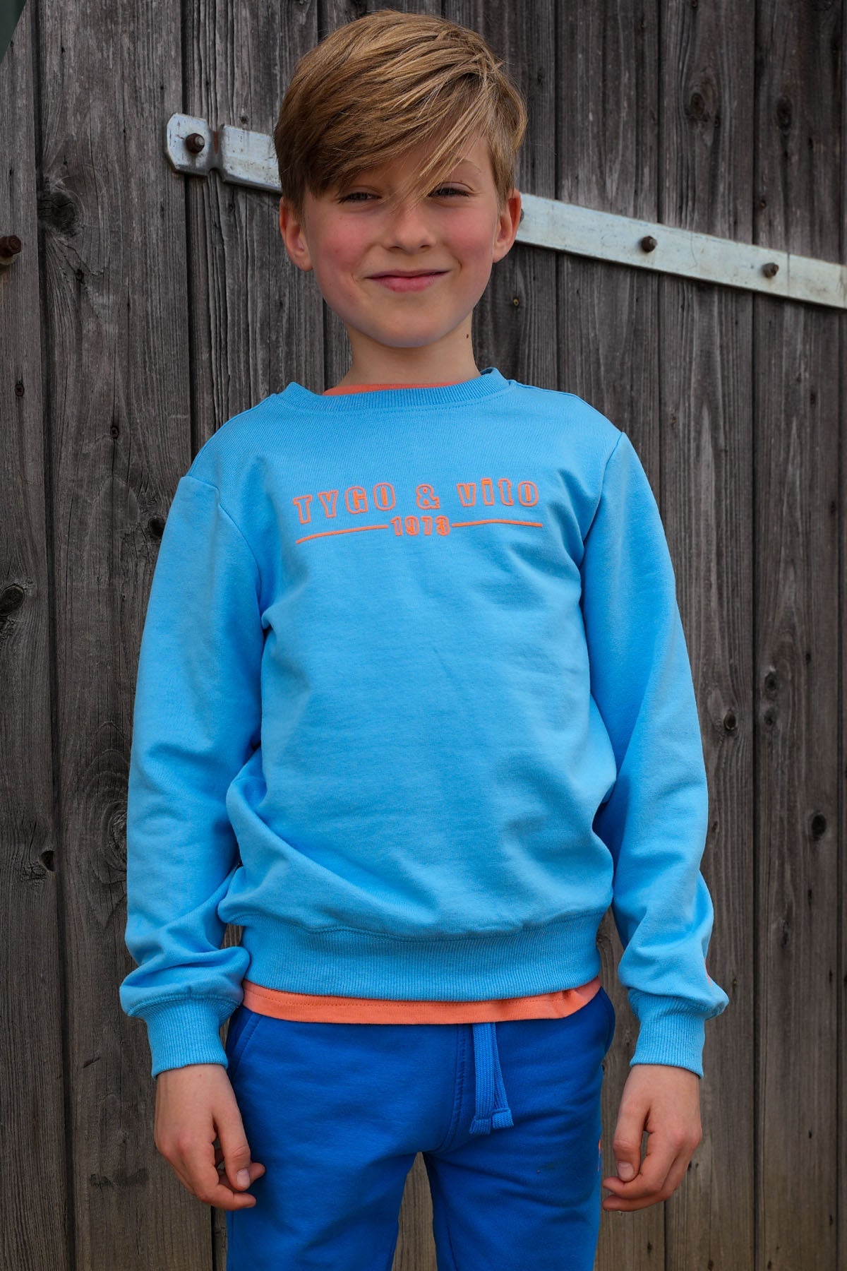 TYGO & vito Sweater Coen Blauw