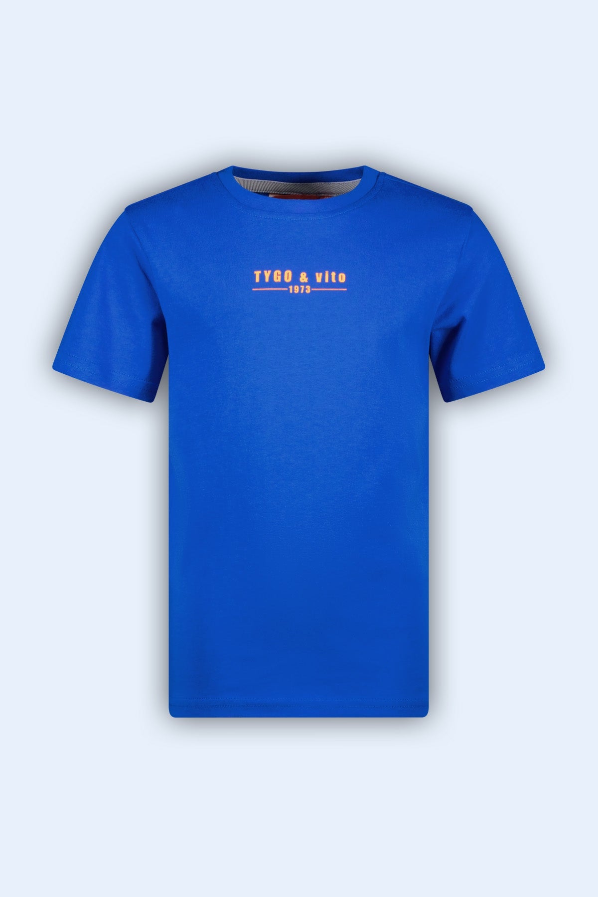 TYGO & vito T-shirt Tein Blauw