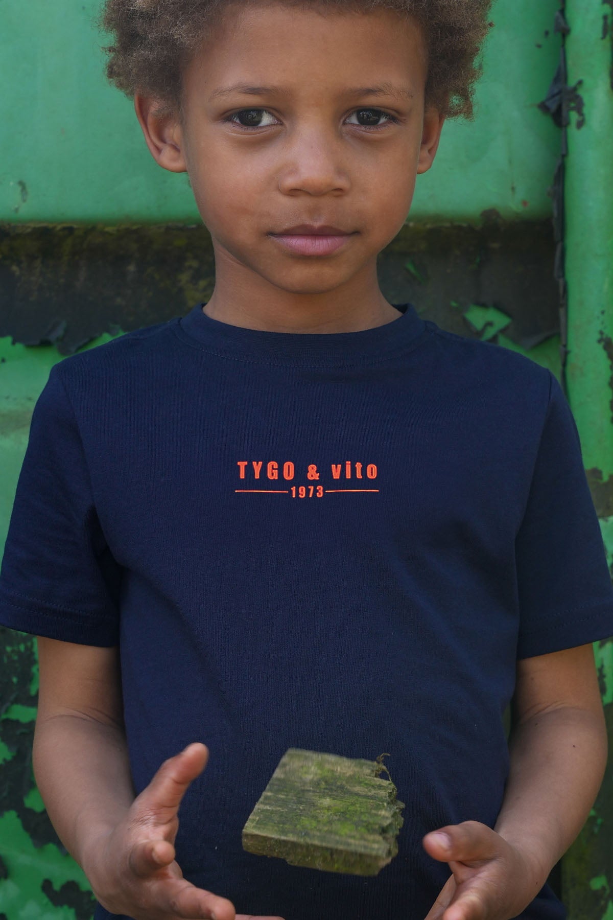 TYGO & vito T-shirt Tein Navy