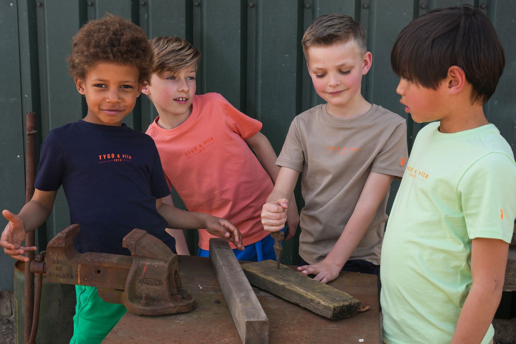 TYGO & vito T-Shirt Tein Navy