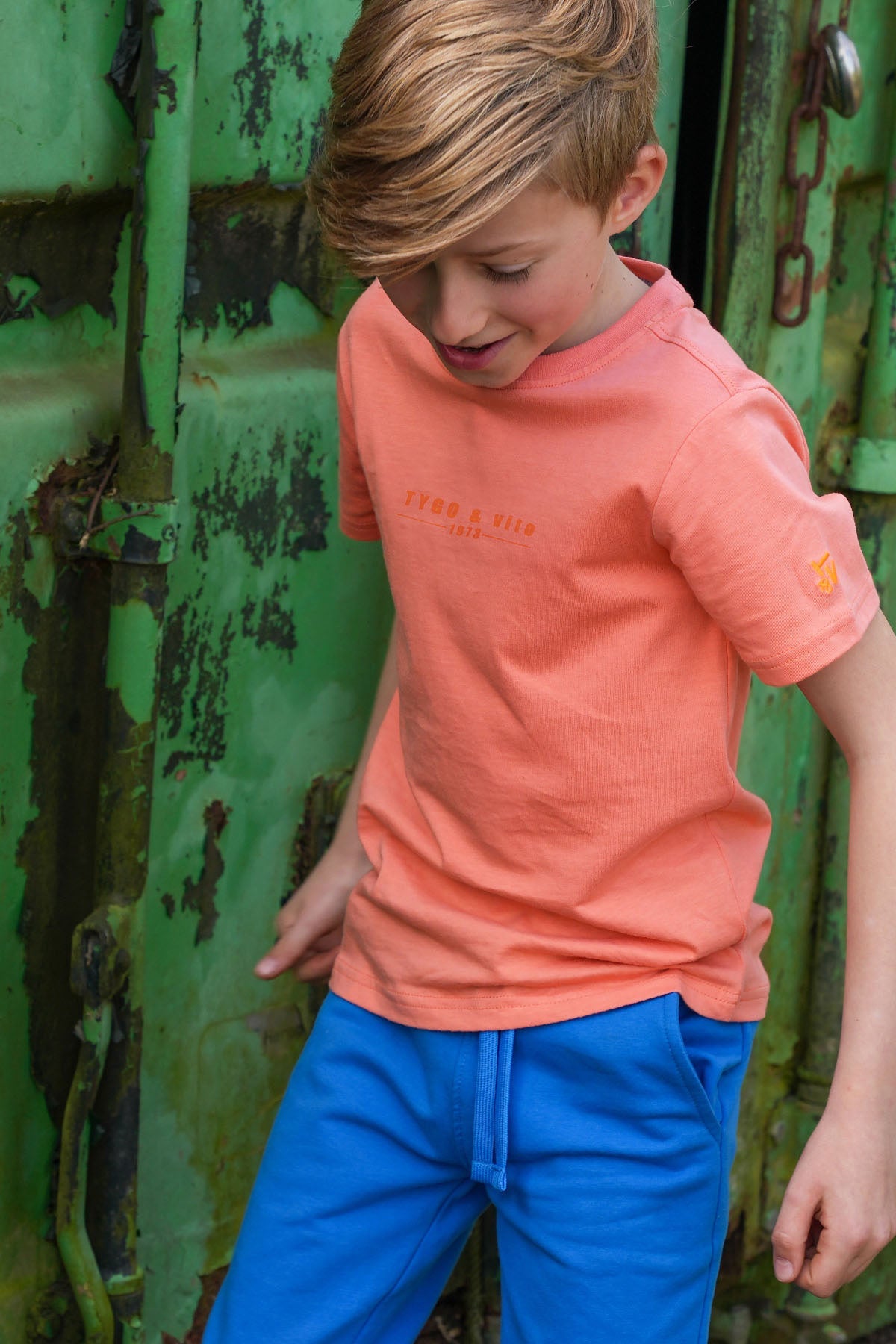TYGO & vito T-shirt Tein Coral