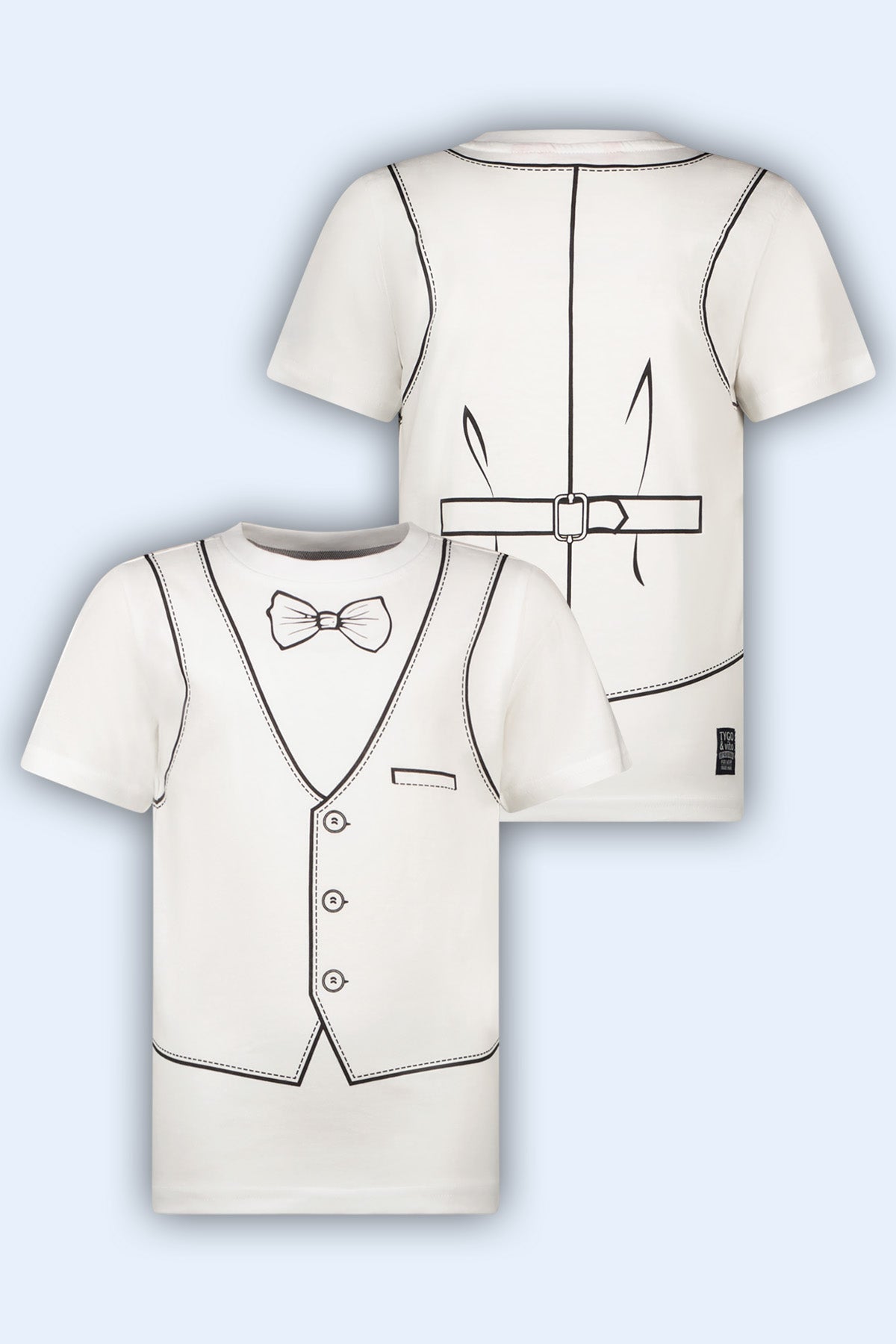 TYGO & vito T-shirt Tyren White