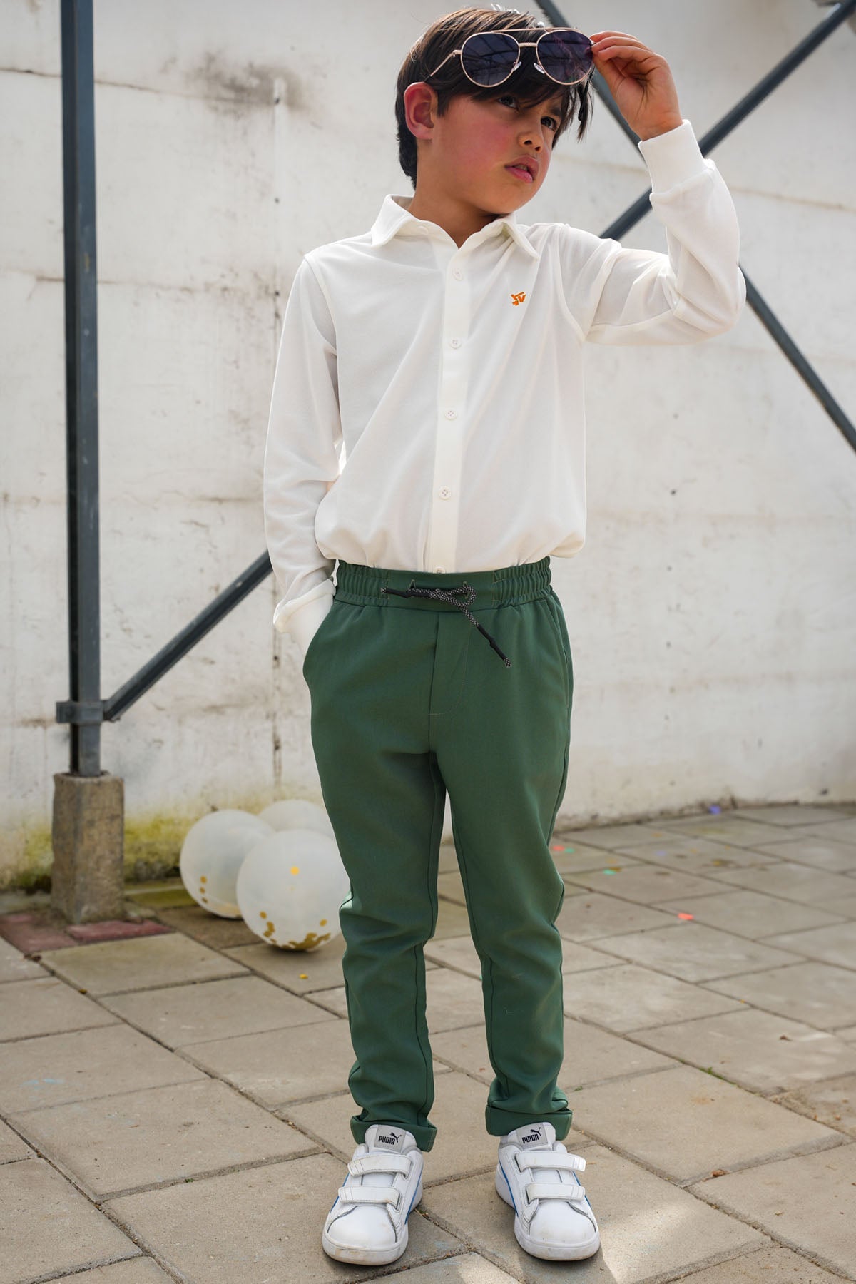 TYGO & vito Pant Bond Groen