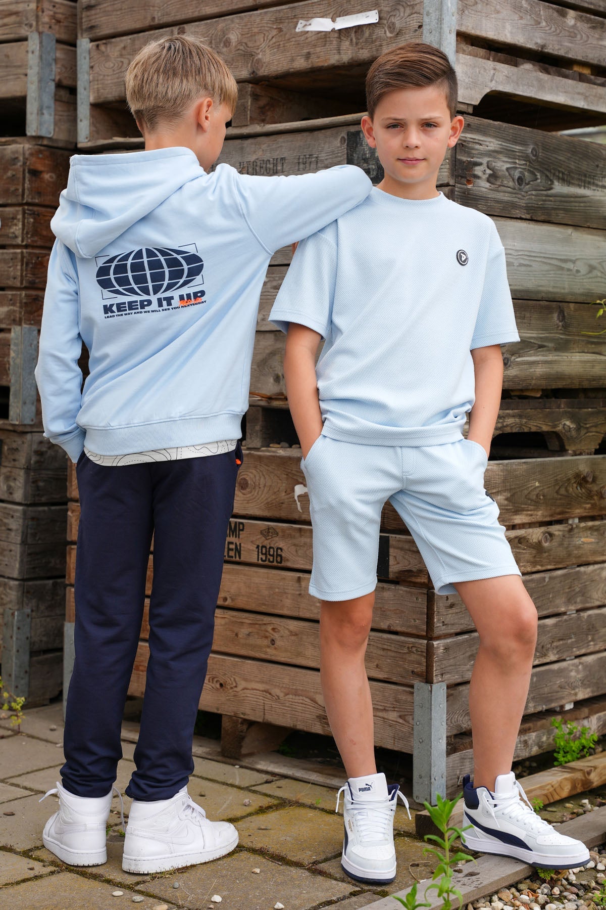 TYGO & vito Hoody Nigel Light Blue