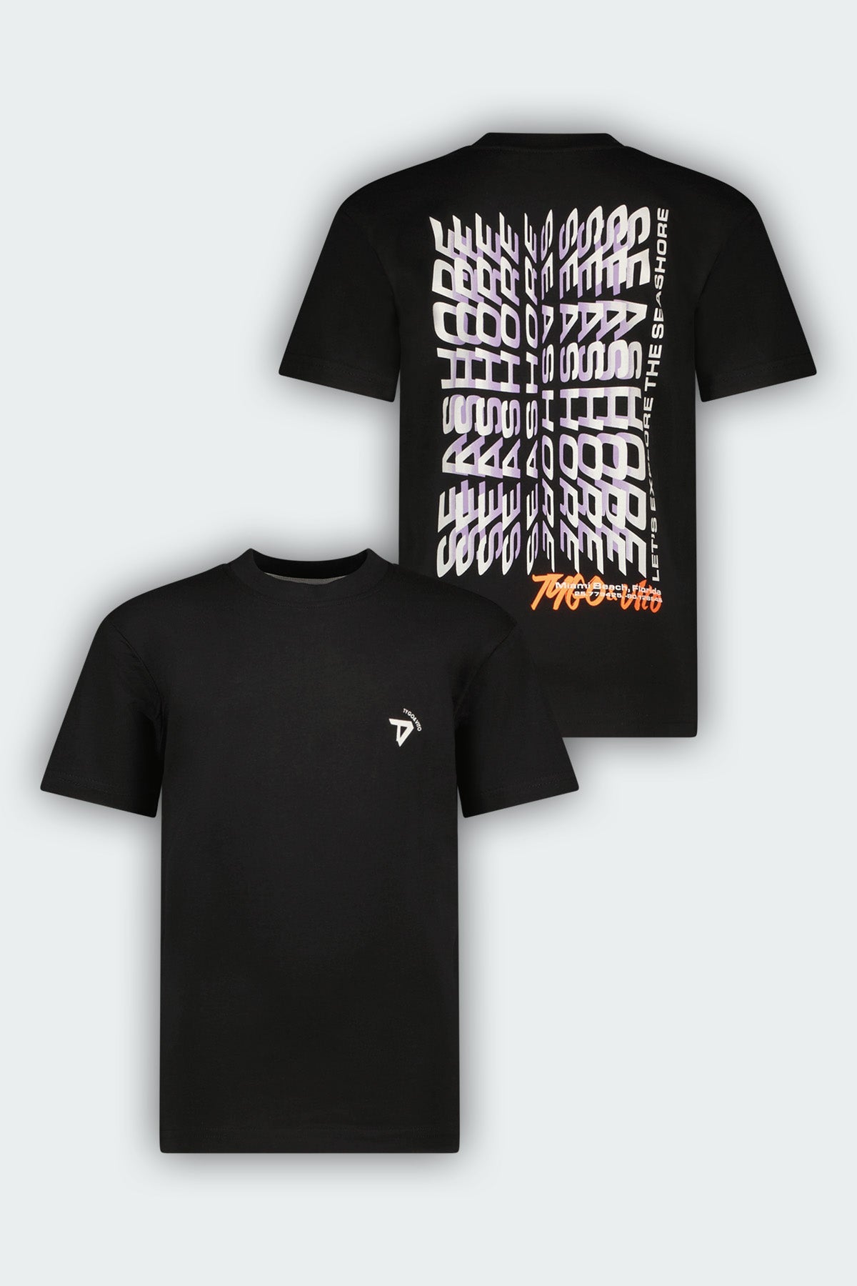 TYGO & vito T-shirt Dolan Zwart