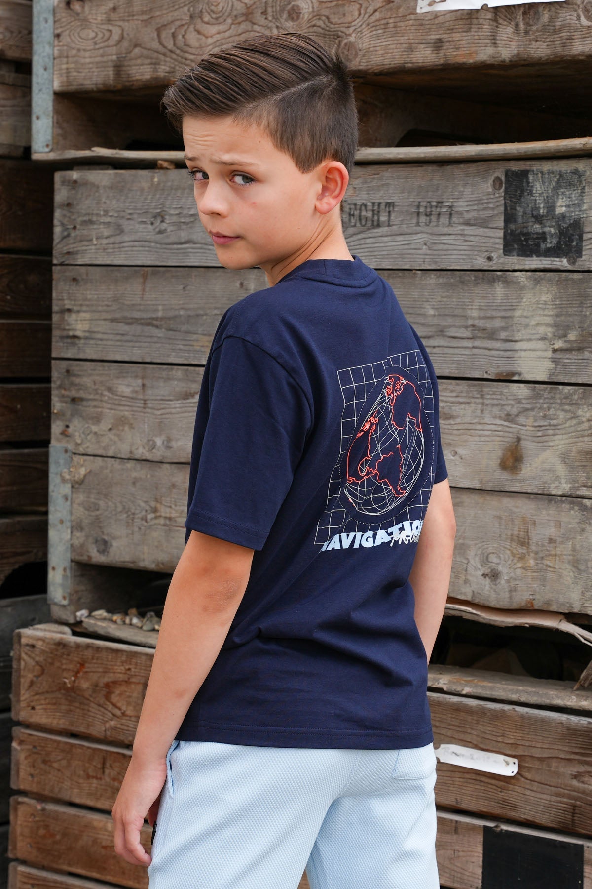 TYGO & vito T-shirt Dolan Navy