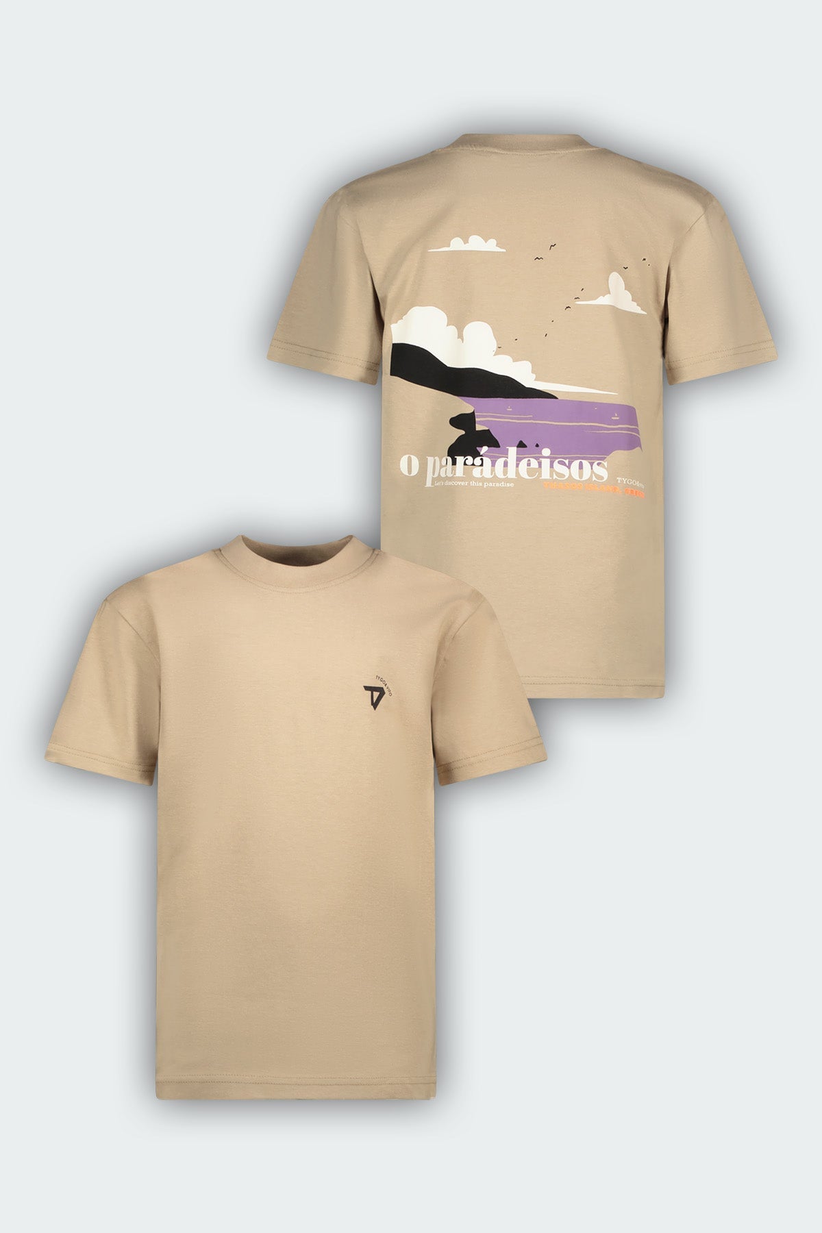 TYGO & vito T-shirt Dolan Sand