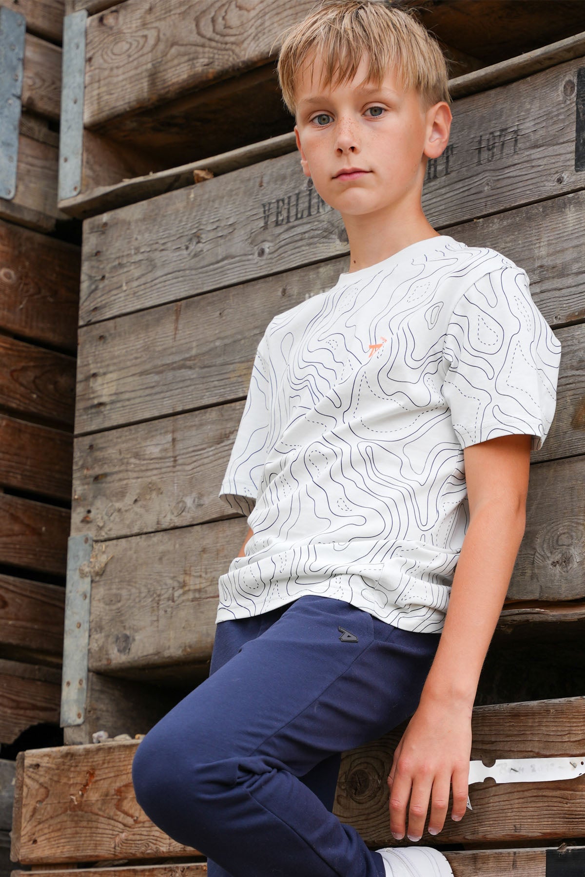 TYGO & vito T-shirt Dustin Oyster