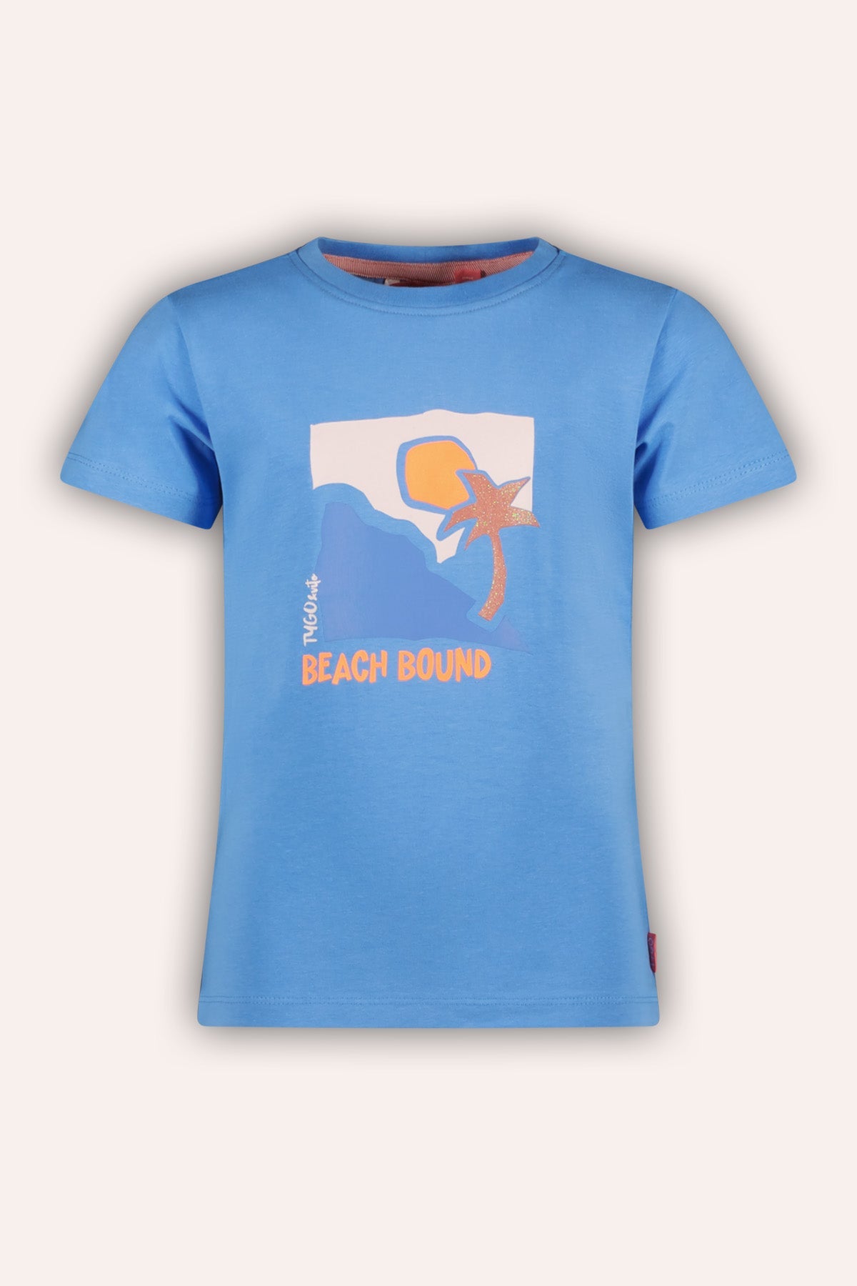 TYGO & vito T-shirt Teddy Blauw