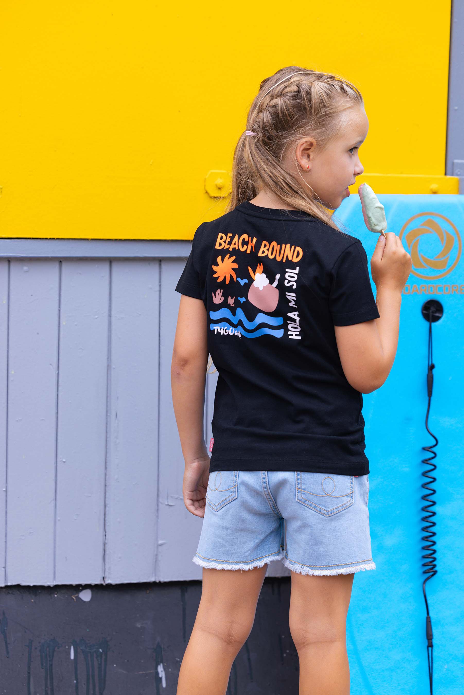 TYGO & vito T-shirt Trix Zwart