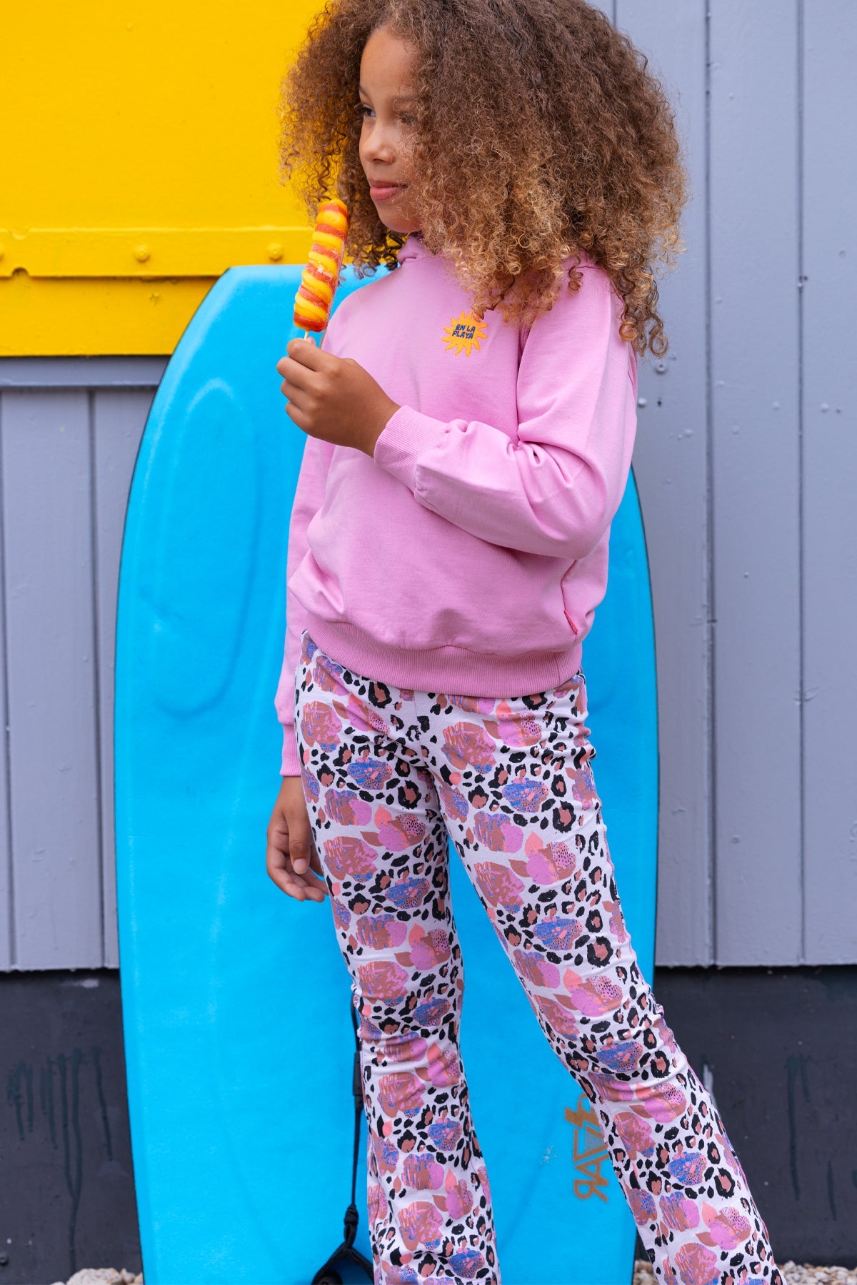 TYGO & vito Flared Pant Pebbles Lilac