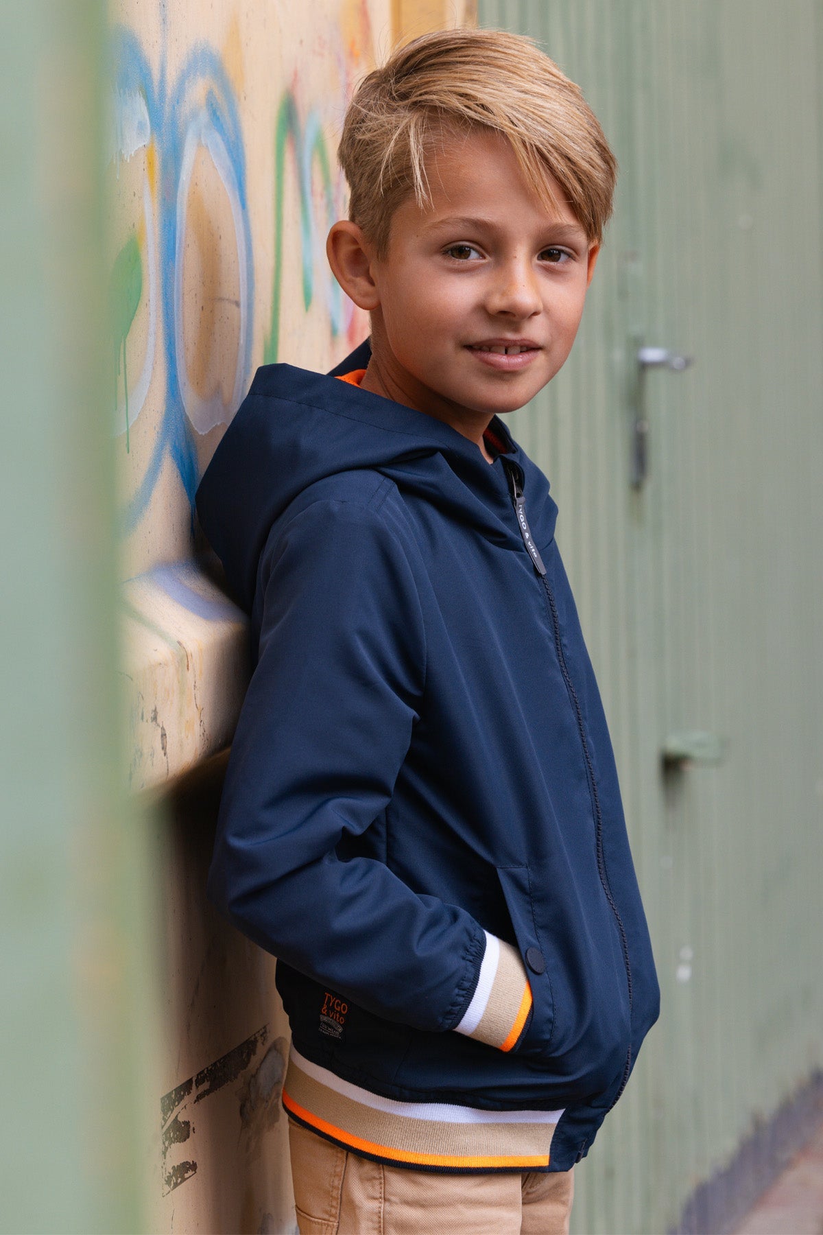 TYGO & vito Jacket Jenoah Navy