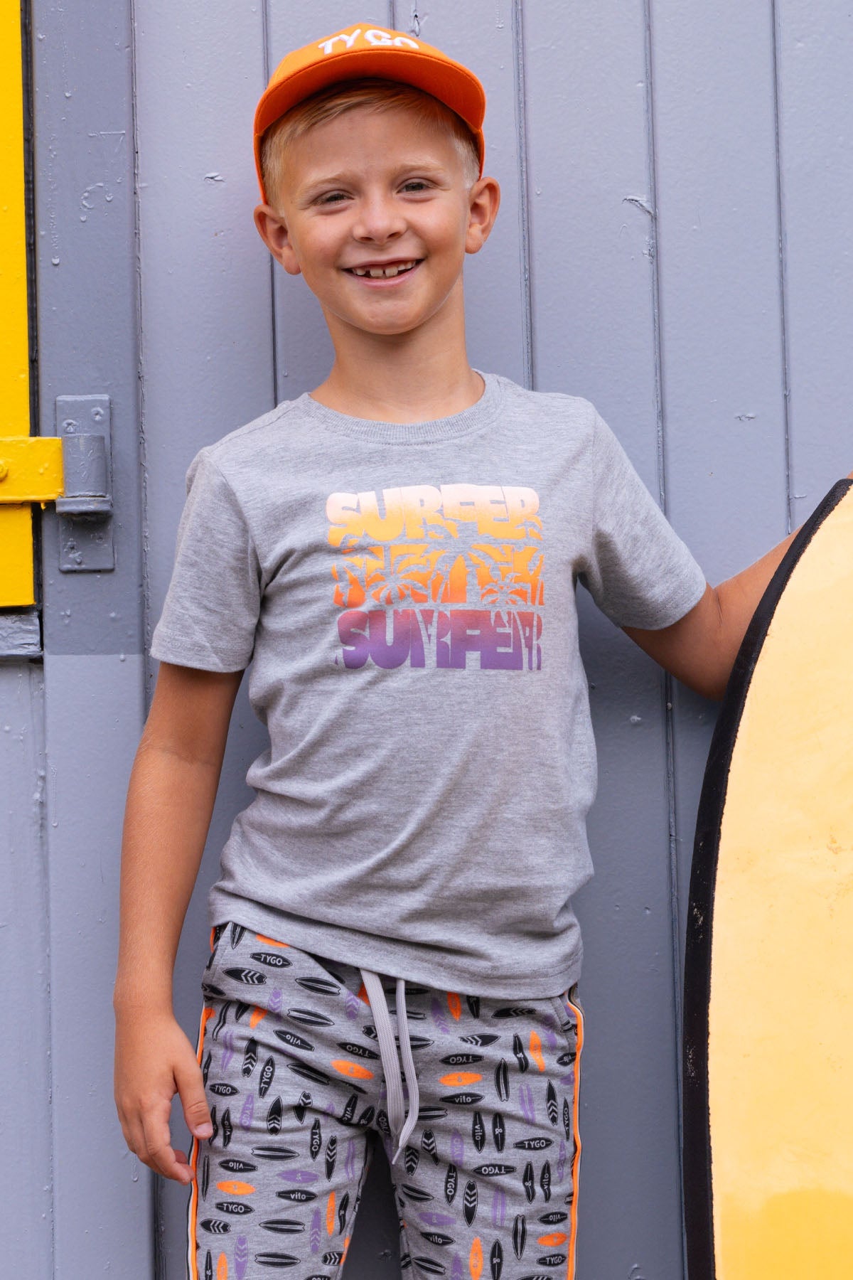 TYGO & vito T-shirt Jaimy Grey Melee