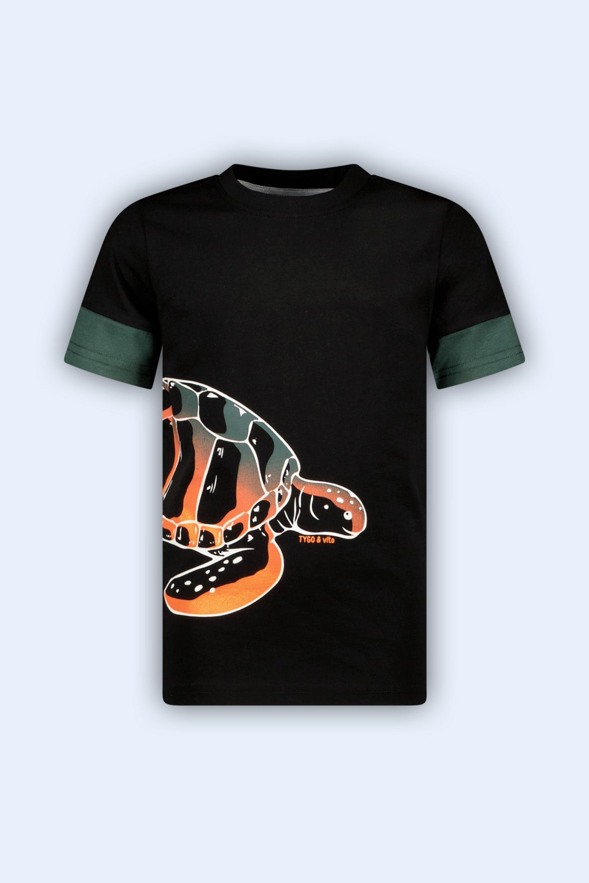 TYGO & vito T-Shirt Toby Zwart