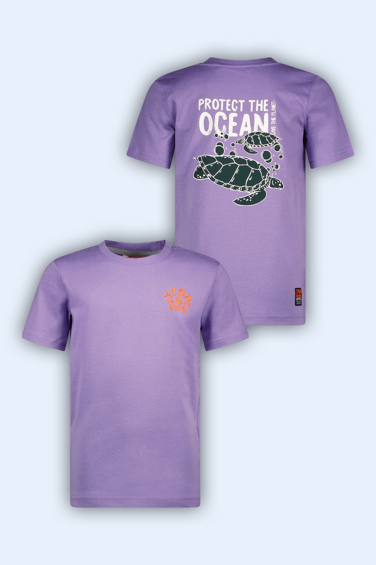 TYGO & vito T-shirt Dylan Paars