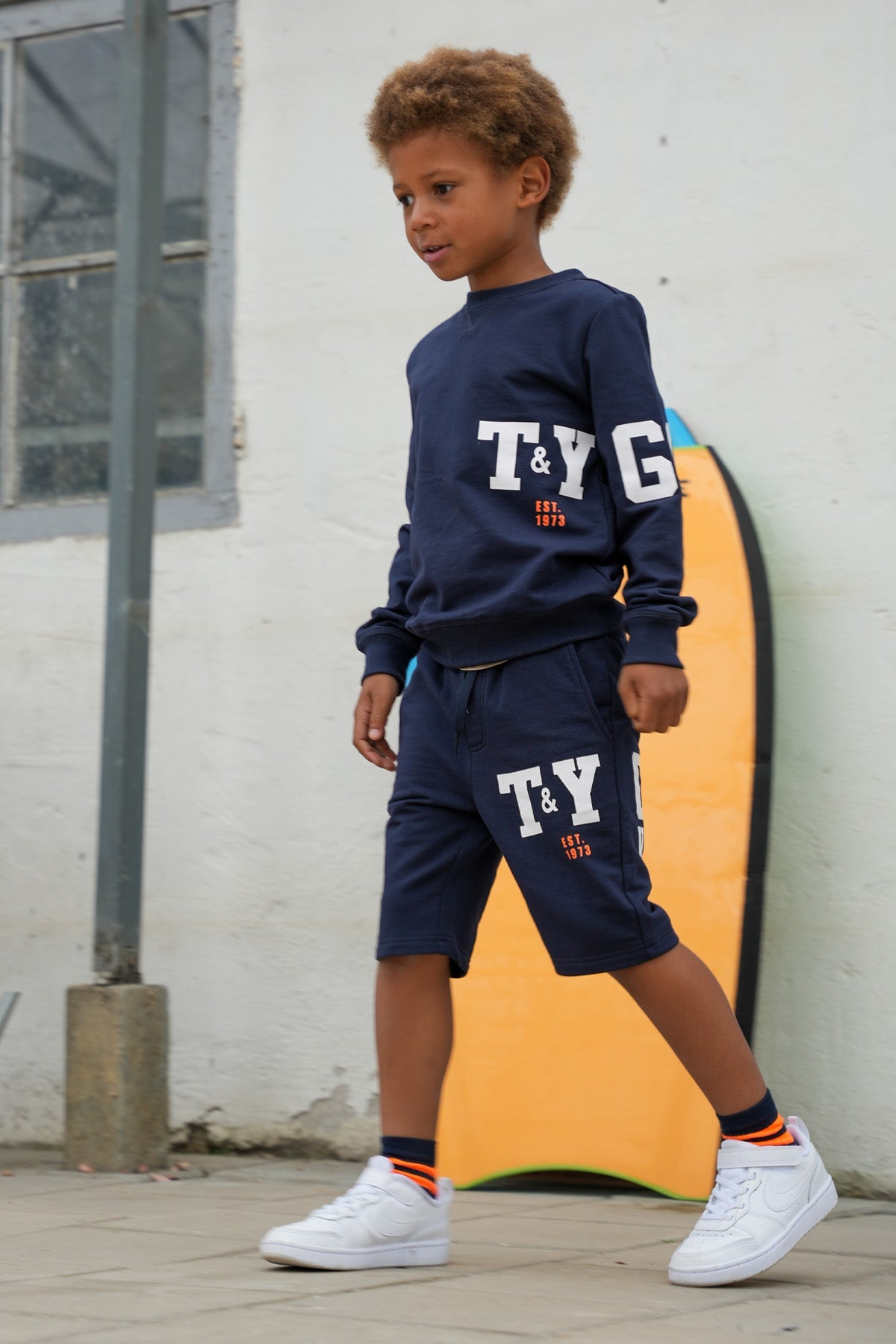 TYGO & vito Sweatshorts Brad Navy