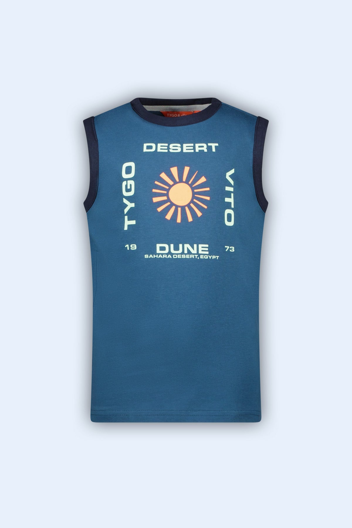 TYGO & vito Singlet Daan Sea Green