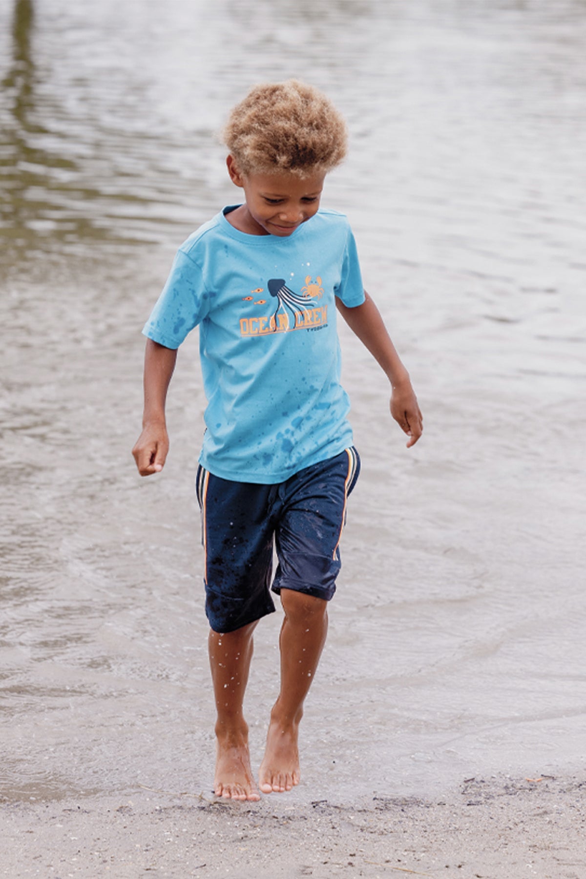 TYGO & vito T-Shirt Jaimy Licht Blauw