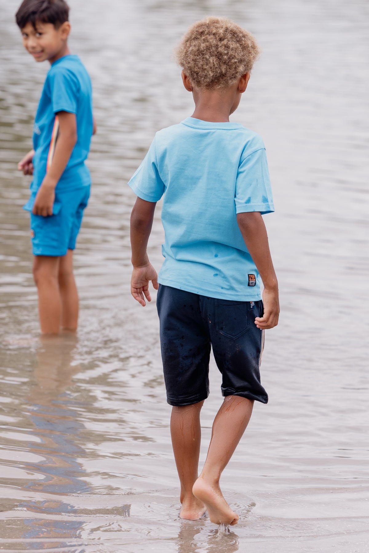 TYGO & vito T-Shirt Jaimy Light Blue