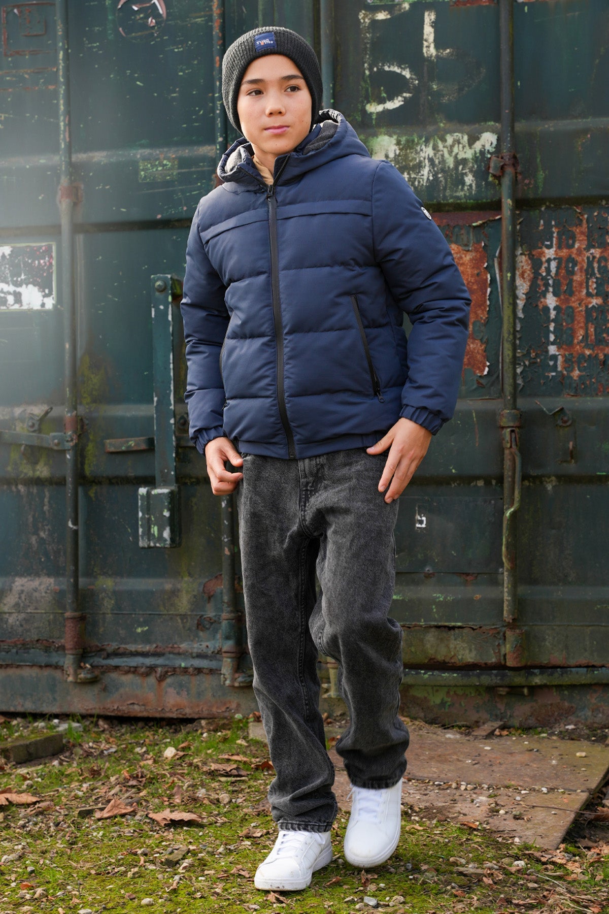 TYGO&vito Jas Bart Donker Blauw