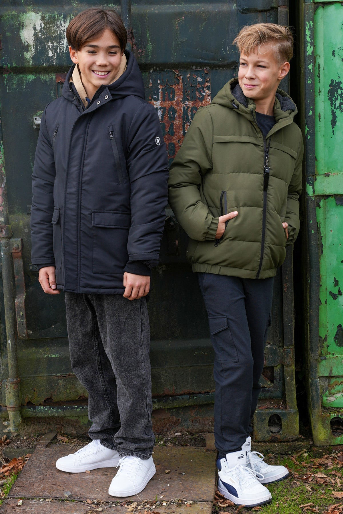 TYGO&vito Jas Bor Zwart