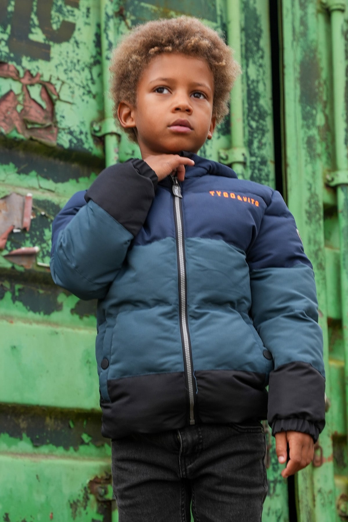 TYGO&vito Jas Joppe Blauw